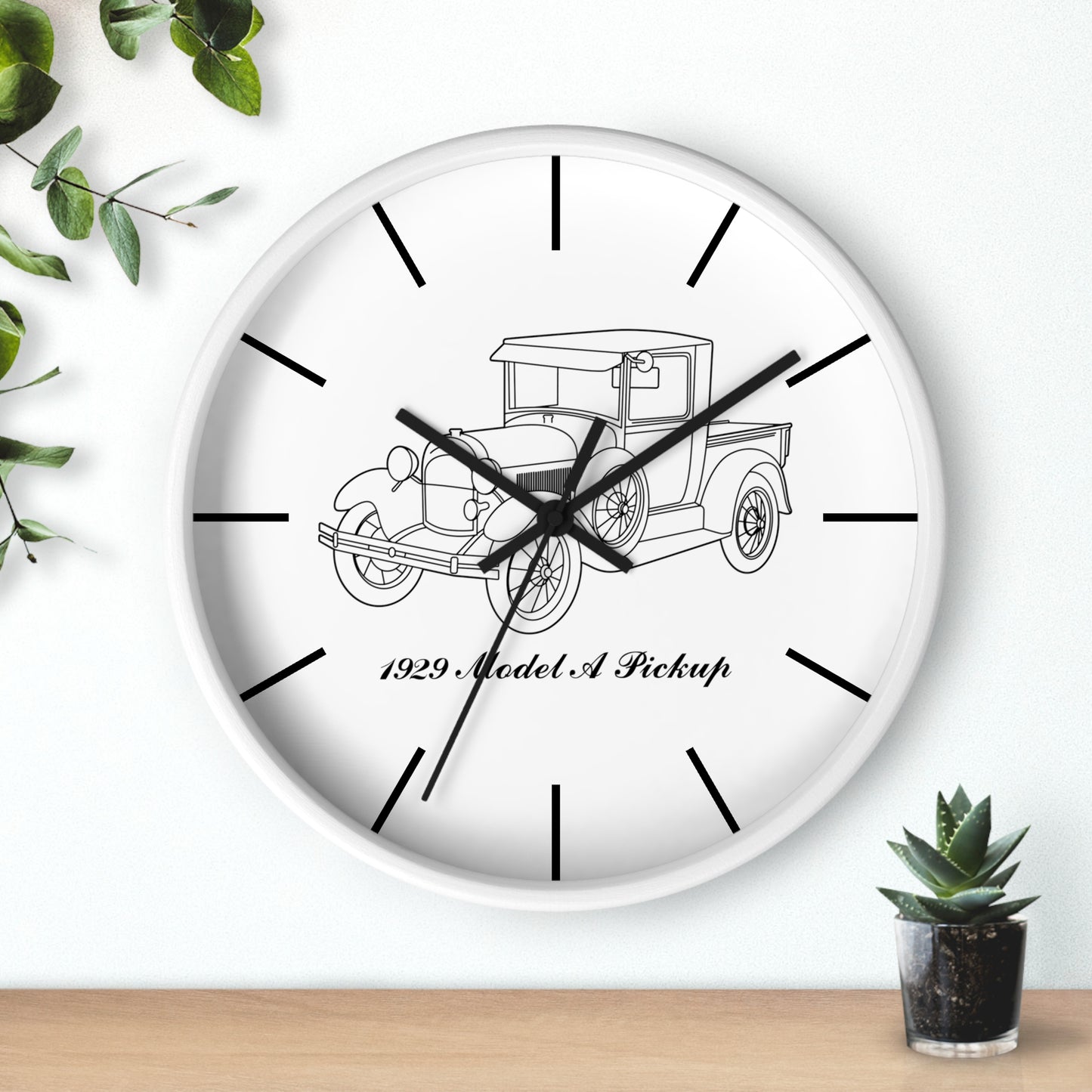 1929 Pickup Wall Clock