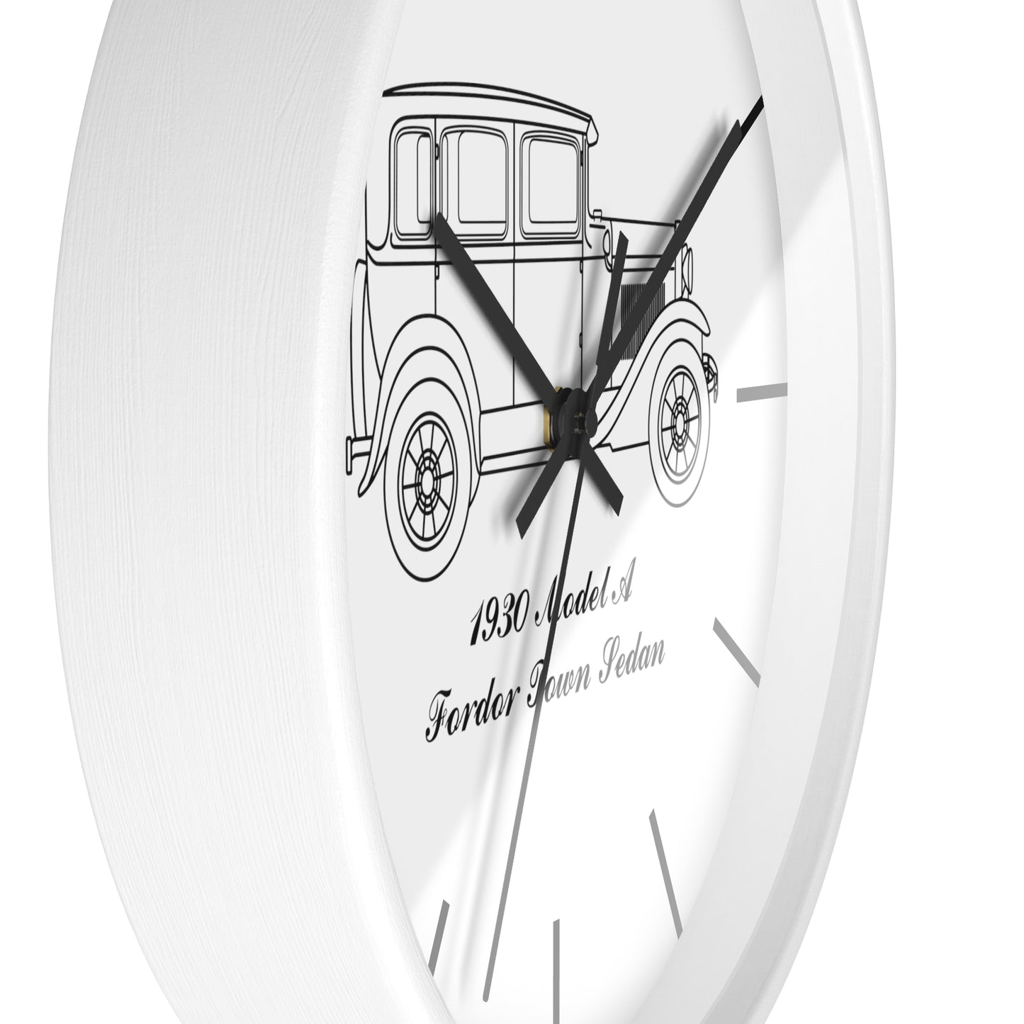 1930 Fordor Town Sedan Wall Clock