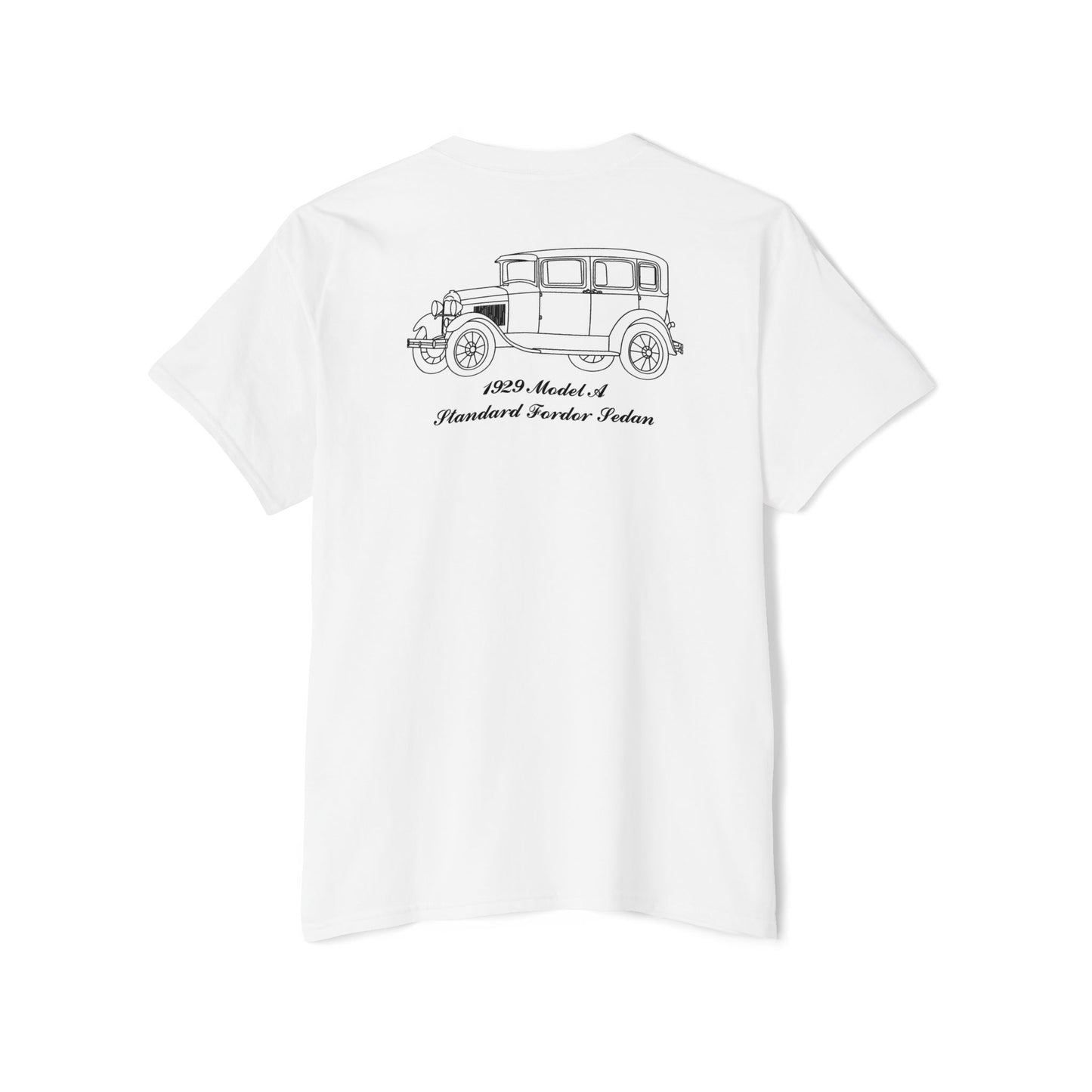 1929 Standard Fordor Sedan (3-Window) Pocket T-Shirt