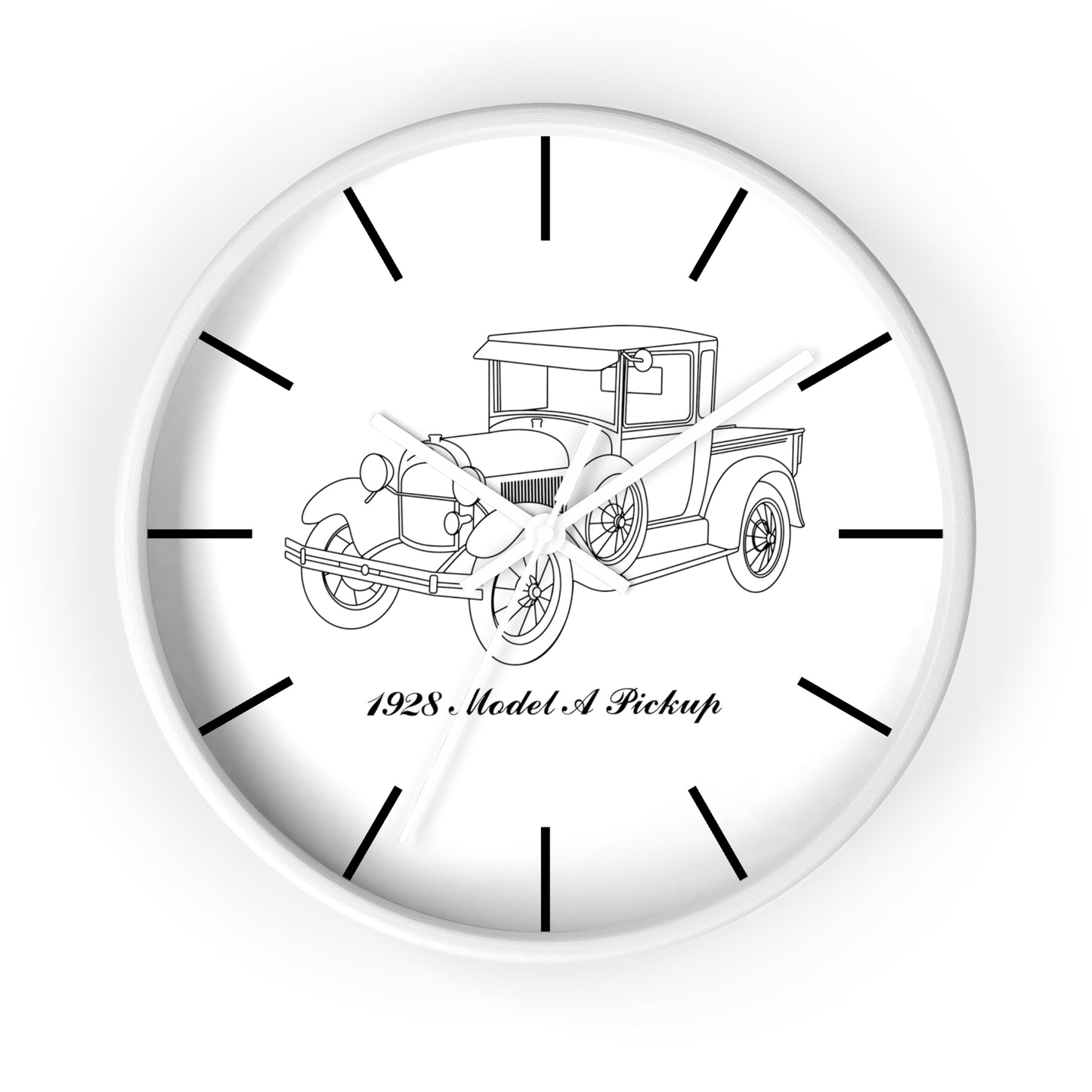 1928 Pickup Wall Clock