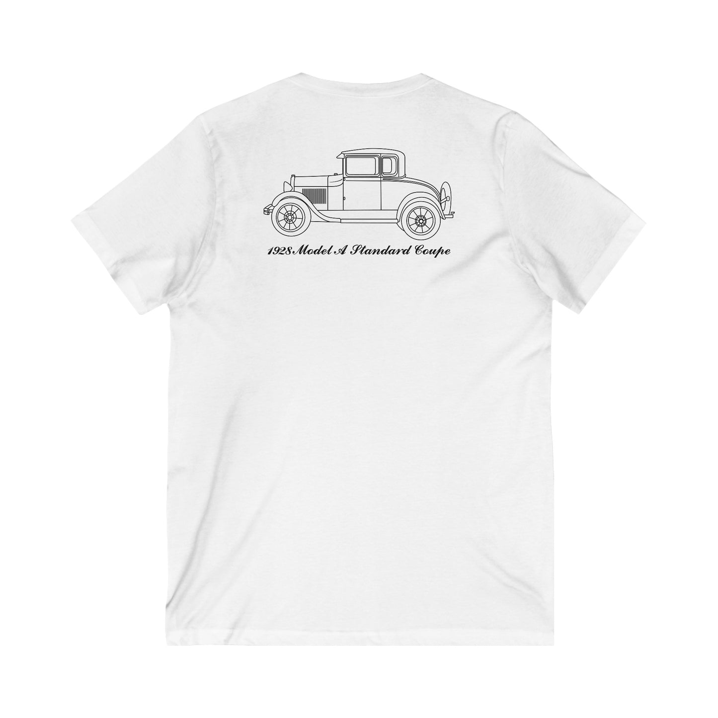 1928 Standard Coupe Women's V-Neck Shirt