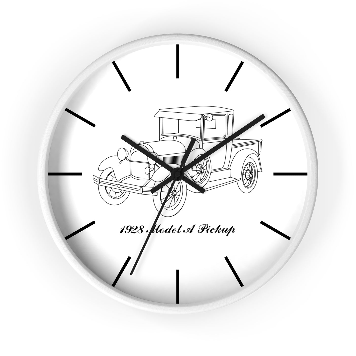 1928 Pickup Wall Clock