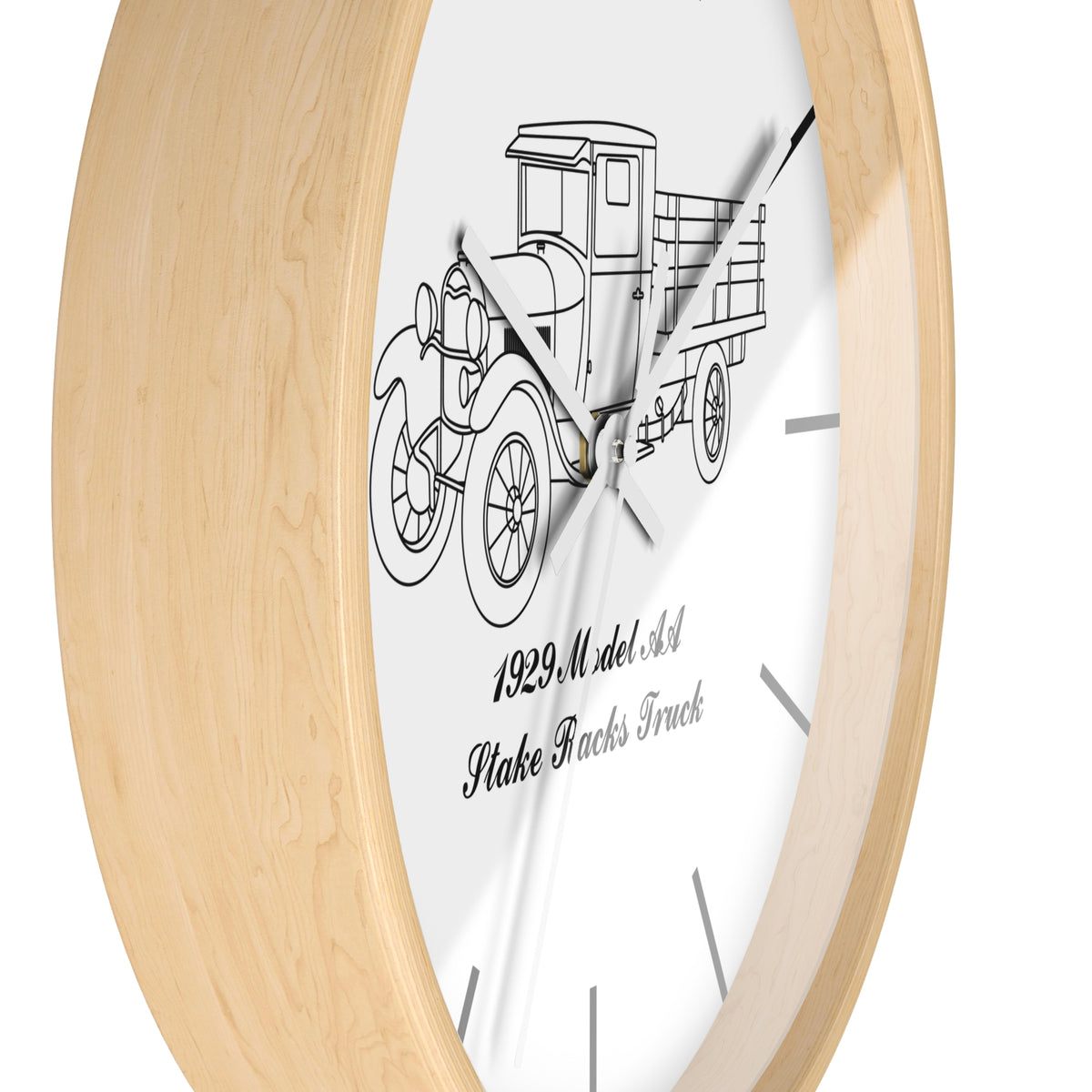 1929 AA Stake Racks Wall Clock