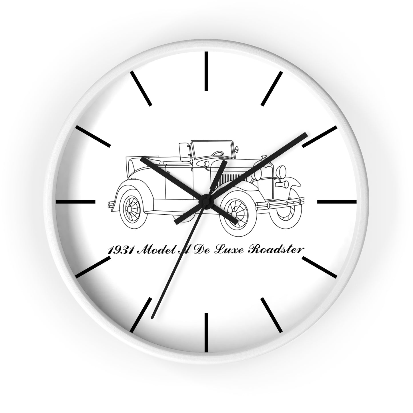 1931 De Luxe Roadster Wall Clock