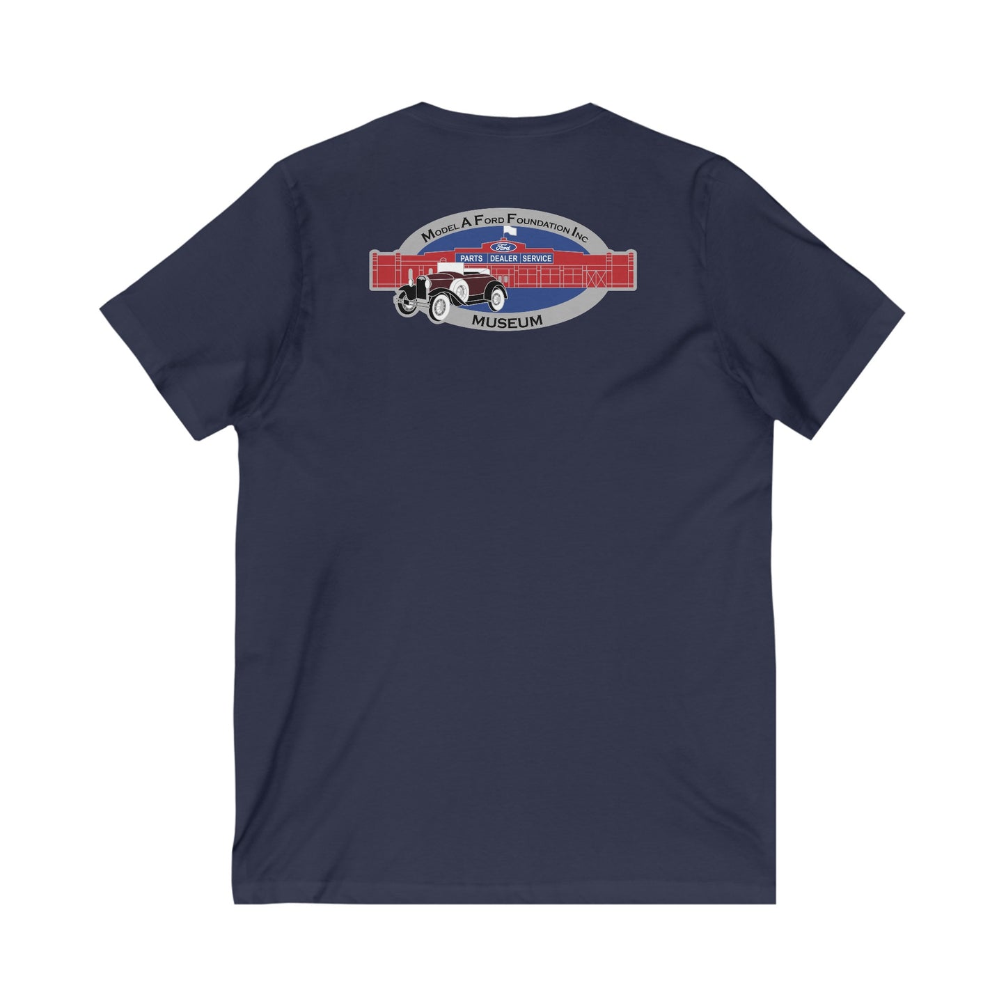 Model A Museum Women's V-Neck T-Shirt