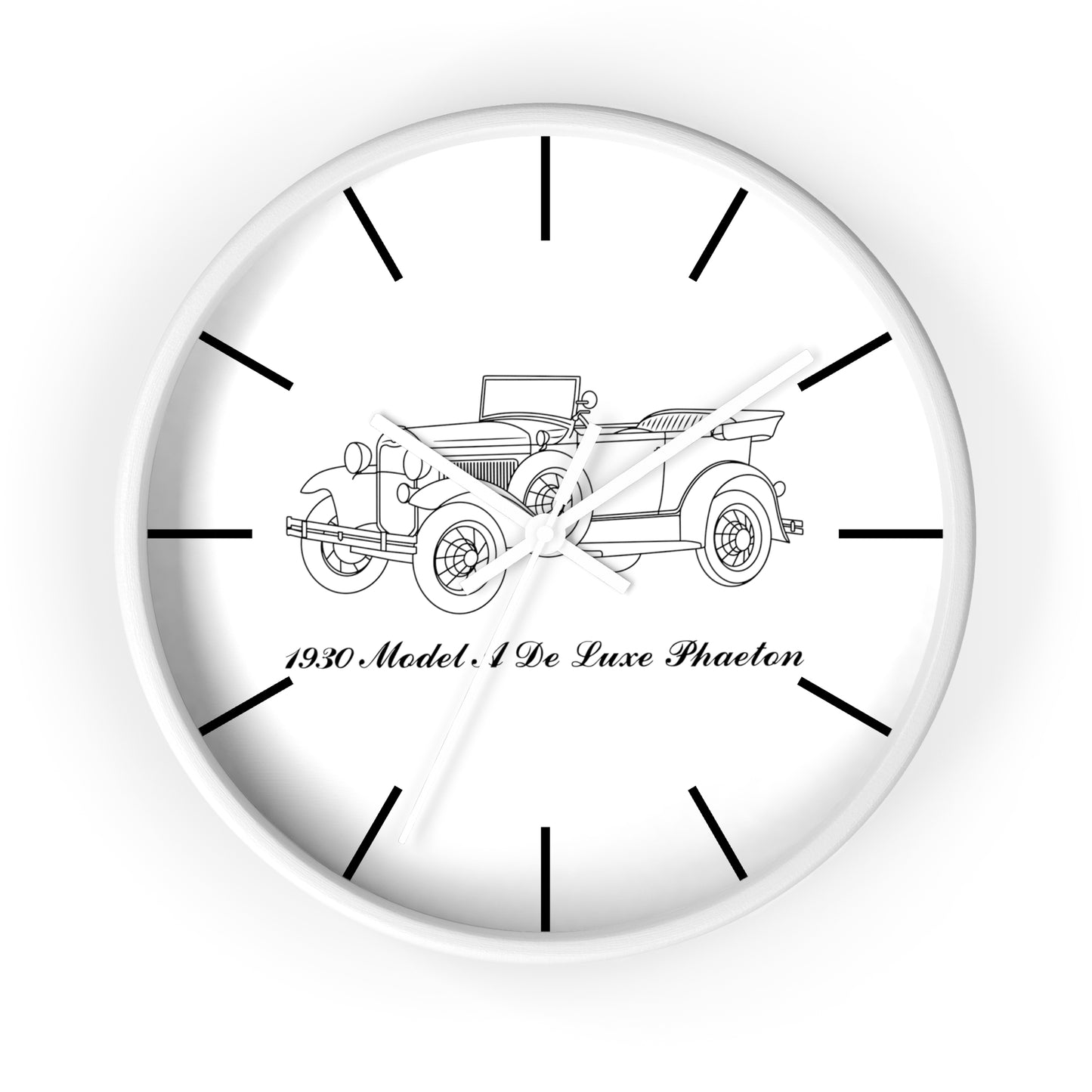1930 De Luxe Phaeton Wall Clock