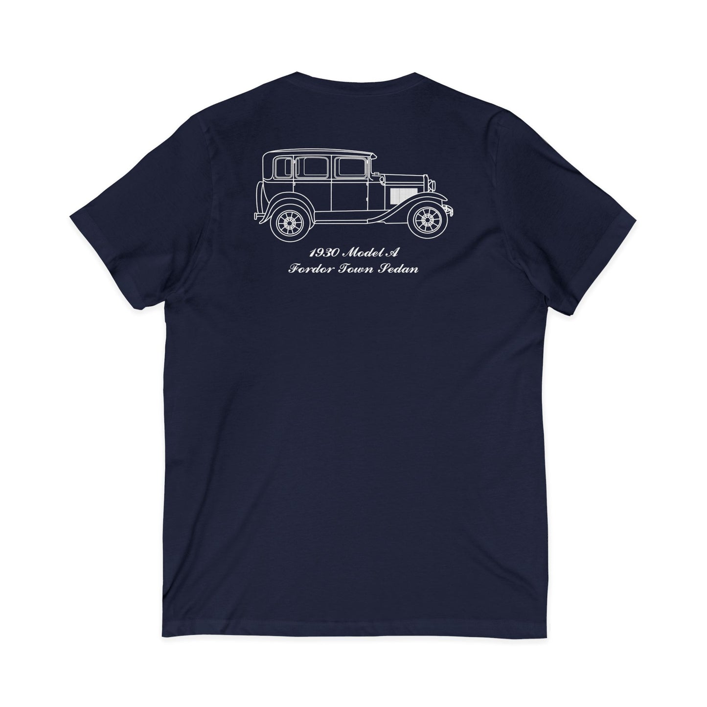 1930 Fordor Town Sedan Women's V-Neck Shirt