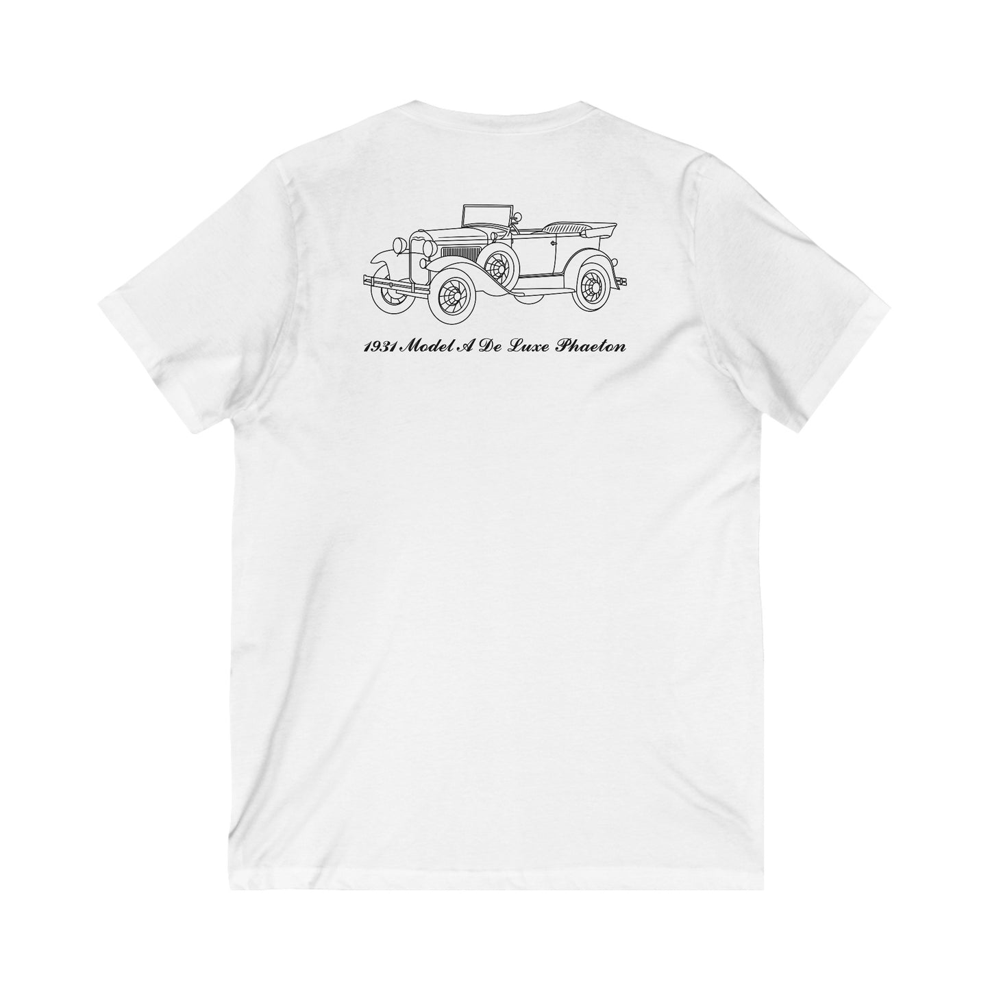 1931 De Luxe Phaeton Women's V-Neck Shirt