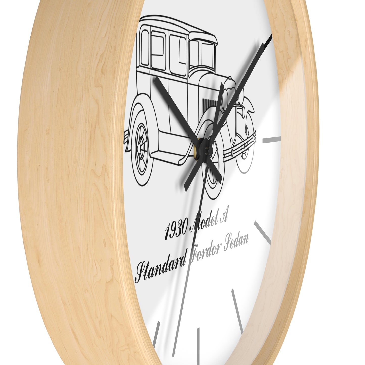 1930 Standard Fordor Sedan Wall Clock