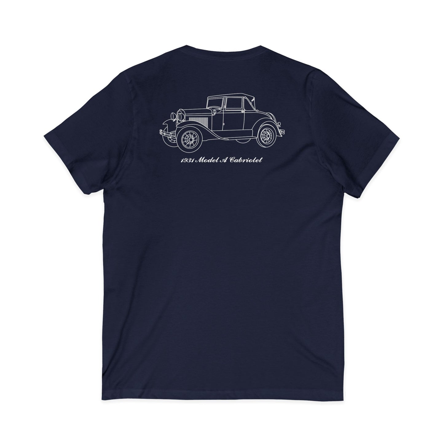 1931 Cabriolet Women's V-Neck Shirt