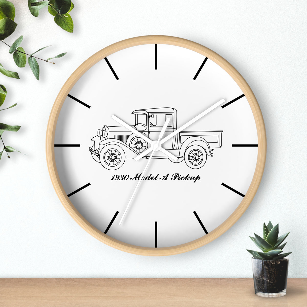 1930 Pickup Wall Clock