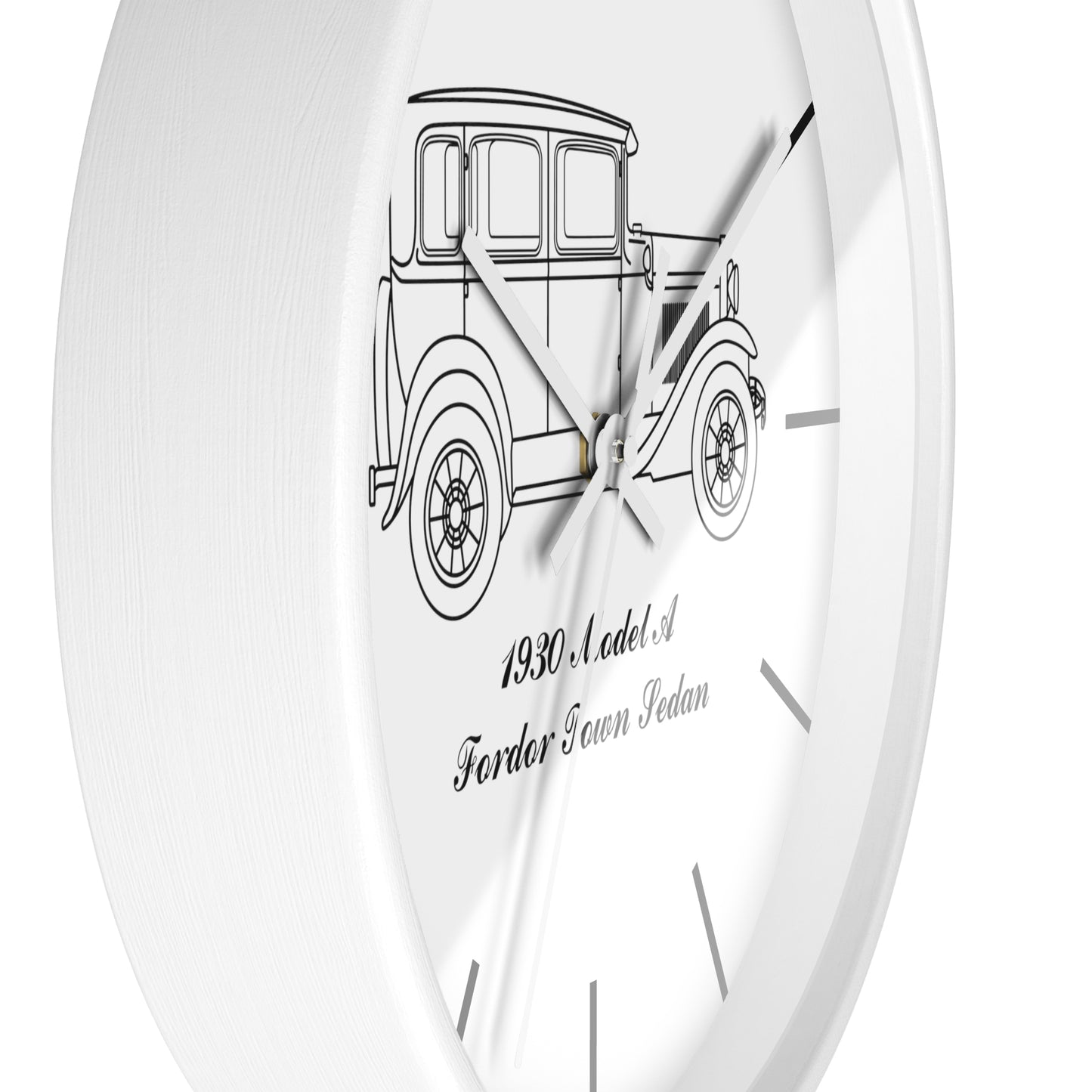 1930 Fordor Town Sedan Wall Clock