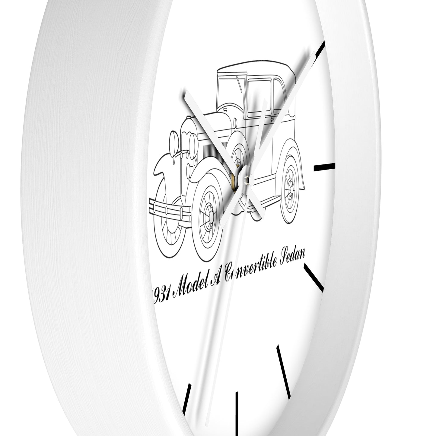 1931 Convertible Sedan Wall Clock