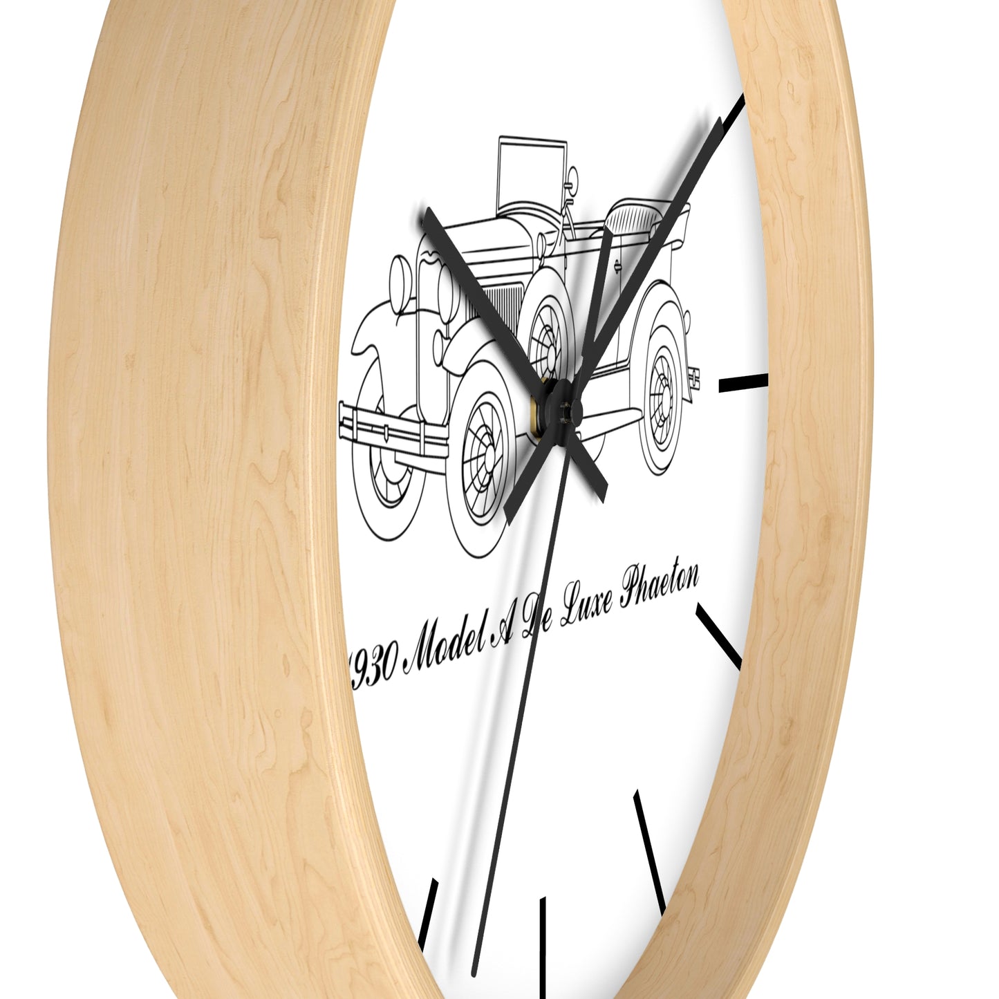 1930 De Luxe Phaeton Wall Clock