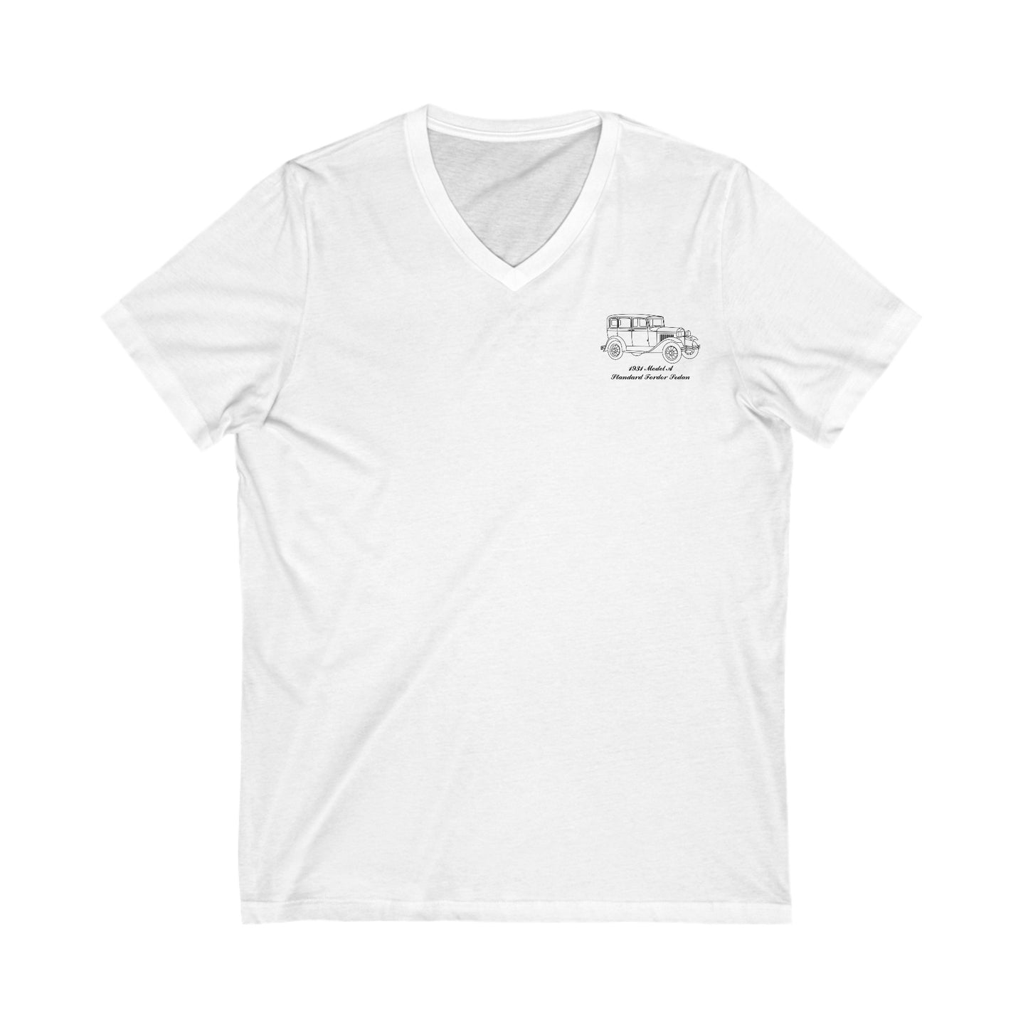 1931 Standard Fordor Sedan Women's V-Neck Shirt