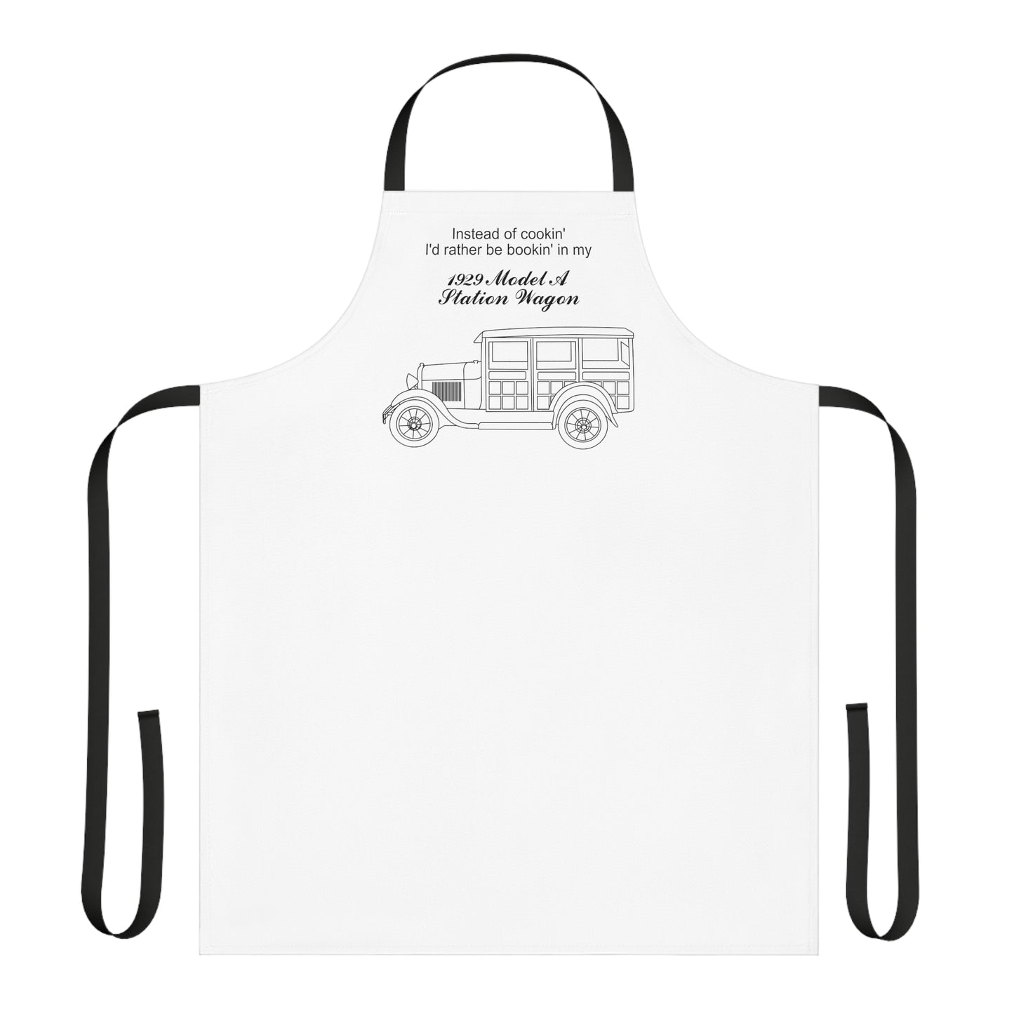1929 Station Wagon Cookin' Apron