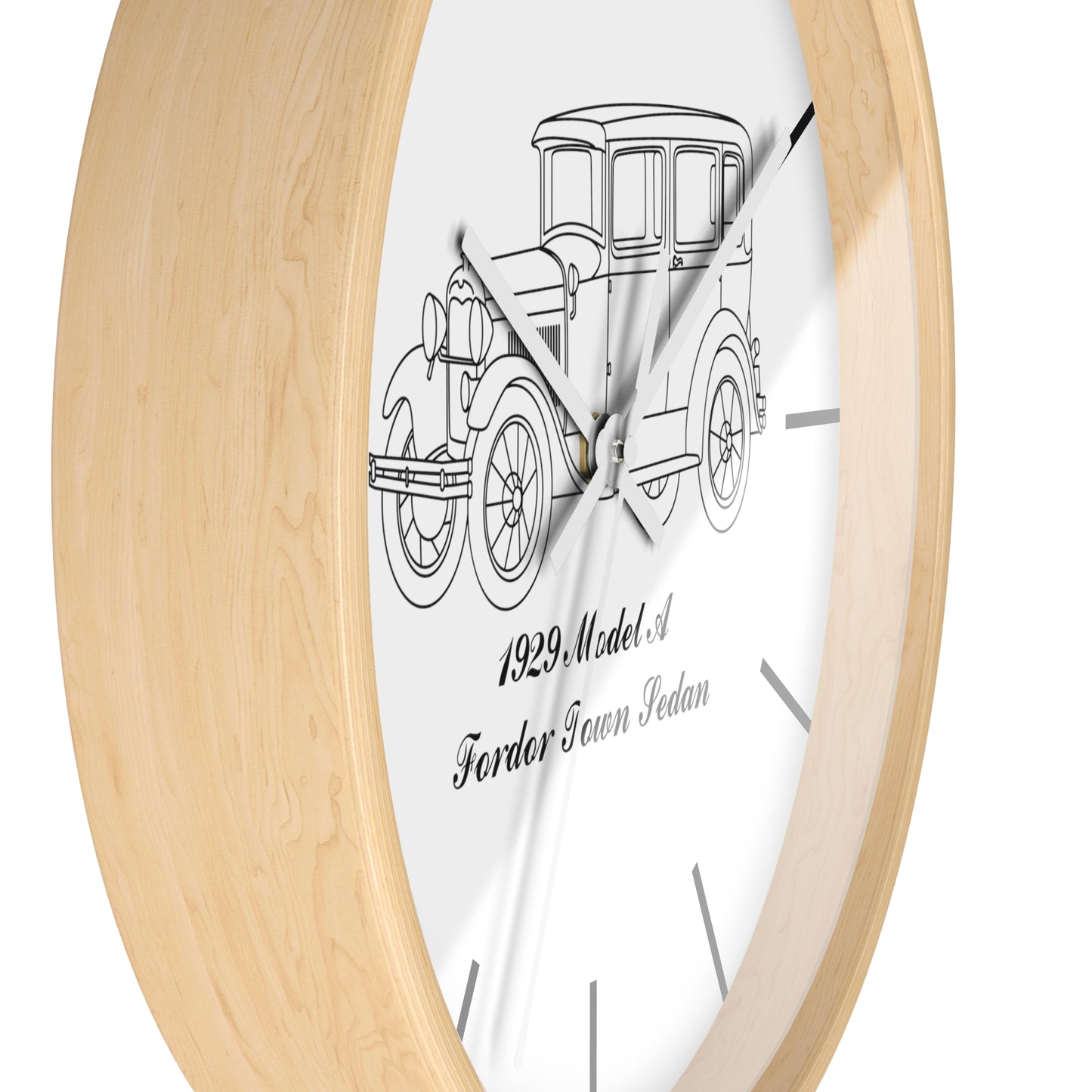 1929 Fordor Town Sedan Wall Clock