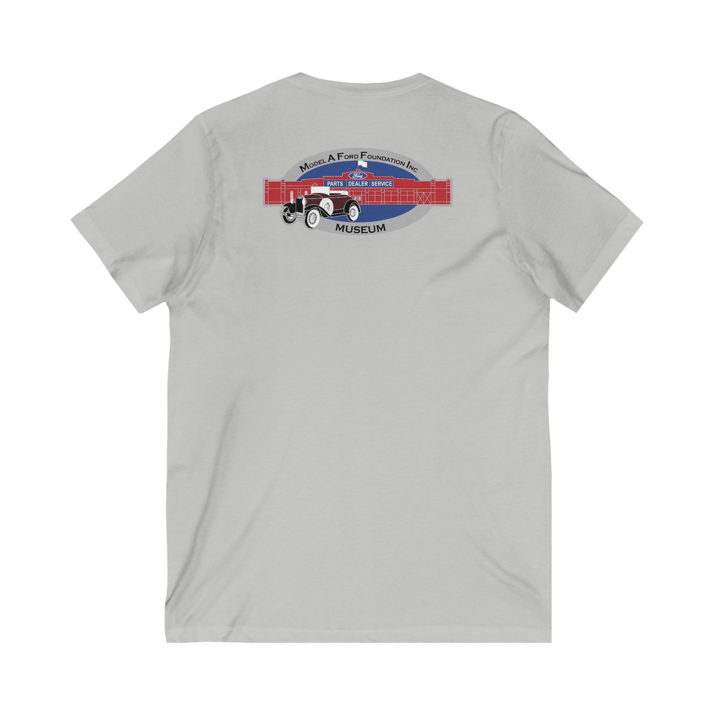 Model A Museum Women's V-Neck T-Shirt