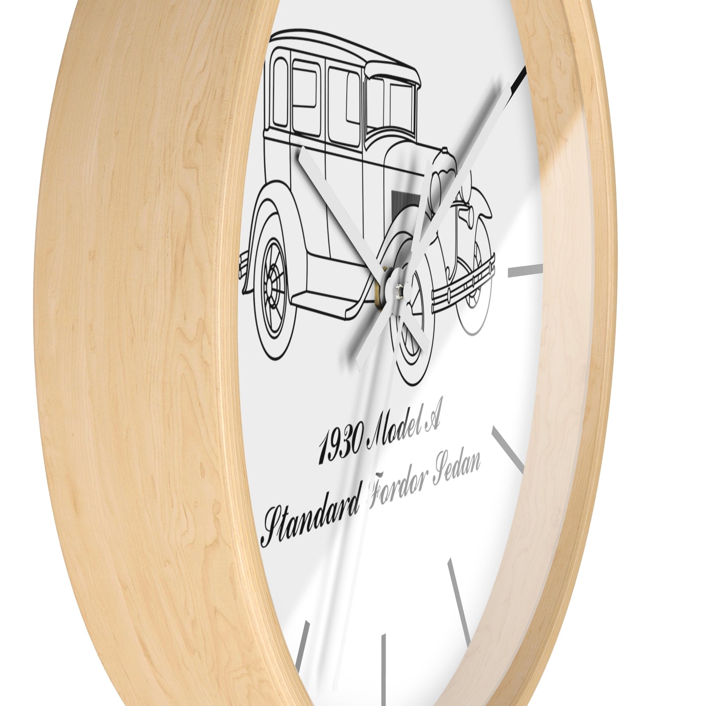 1930 Standard Fordor Sedan Wall Clock