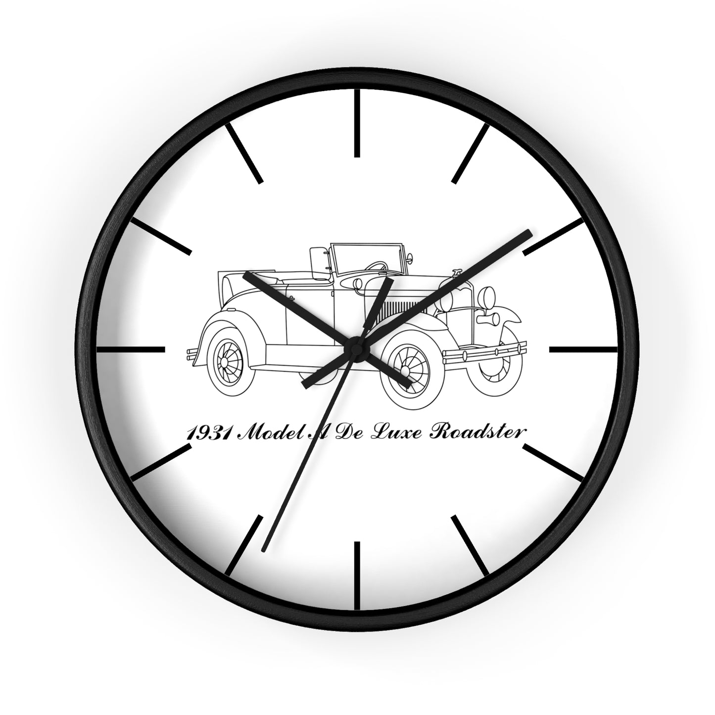 1931 De Luxe Roadster Wall Clock