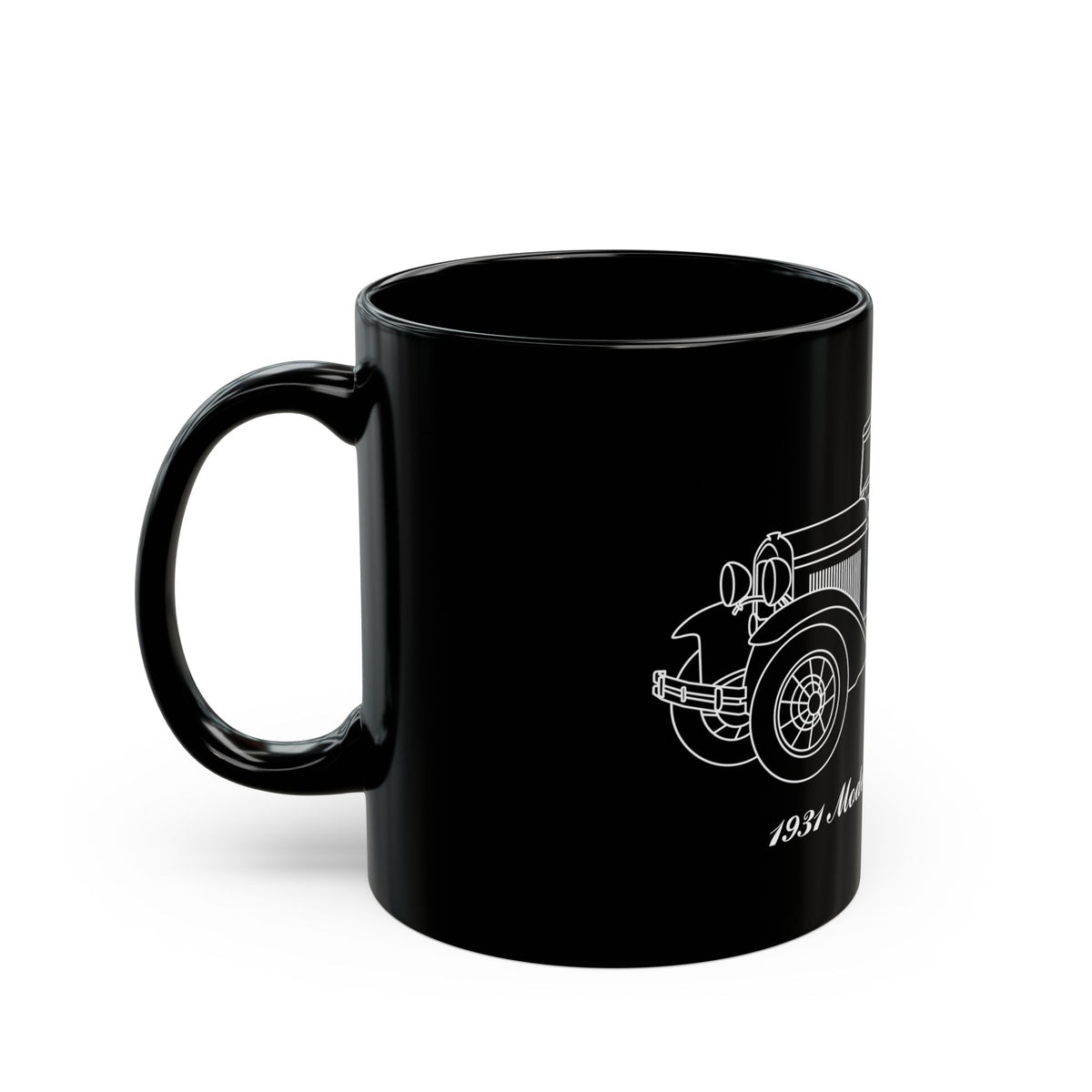 1931 Cabriolet Black Mug