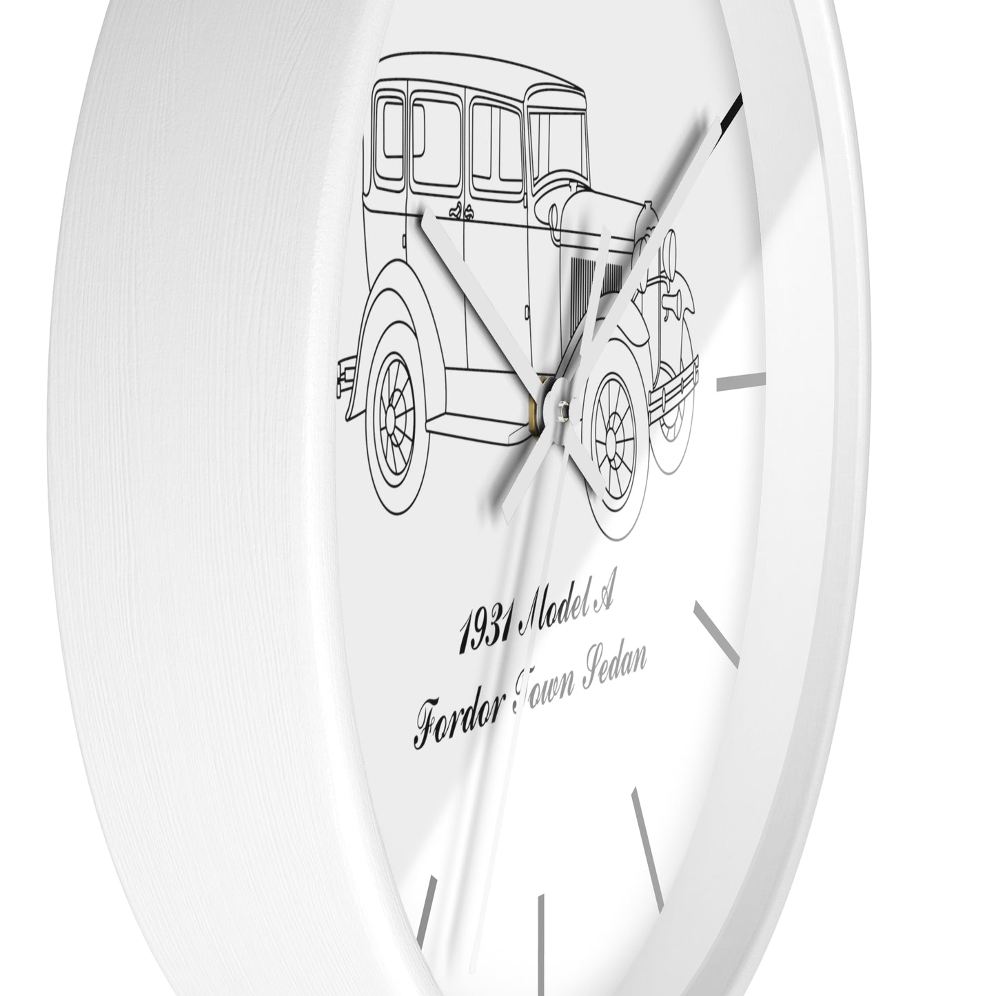 1931 Fordor Town Sedan Wall Clock