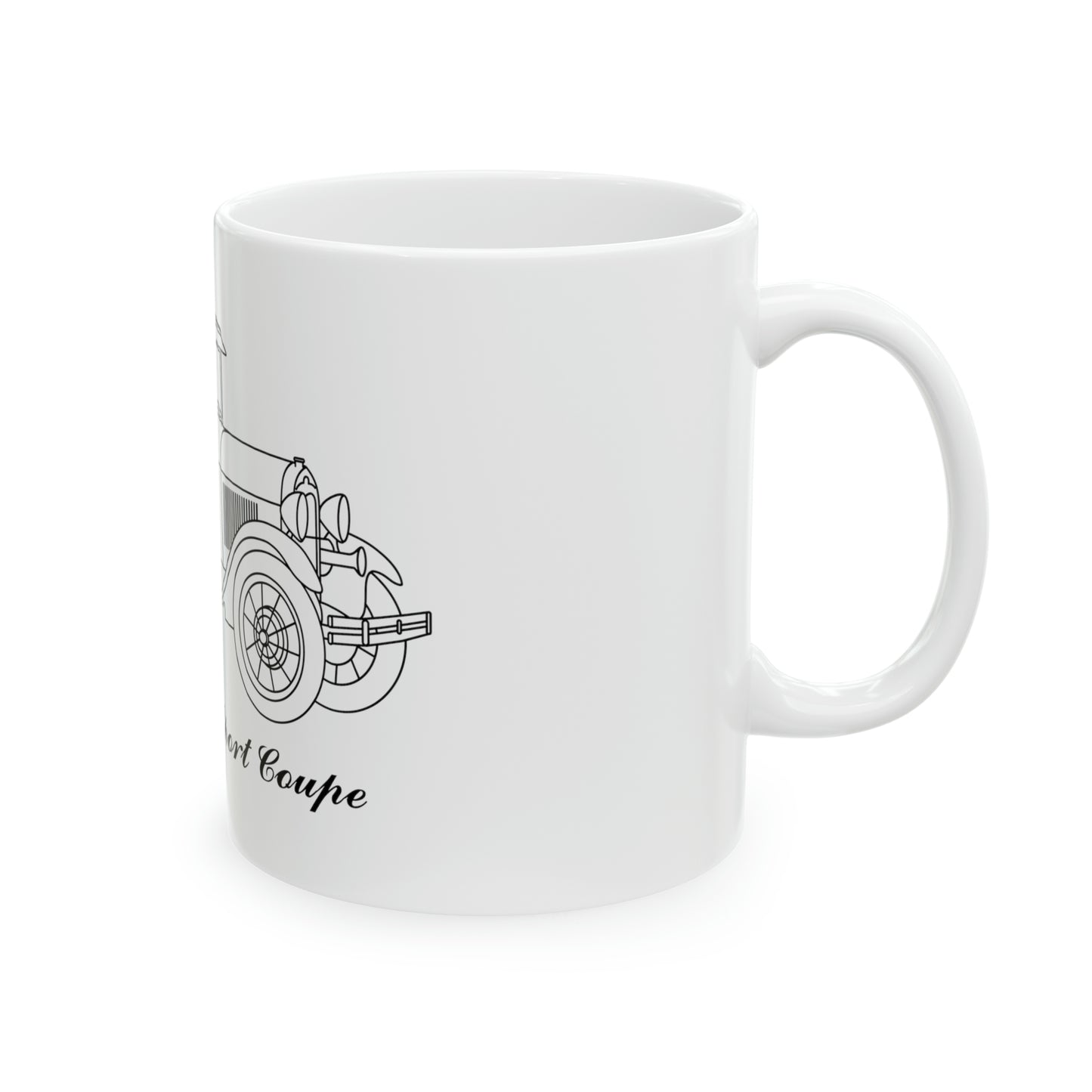 1928 Sport Coupe White Mug