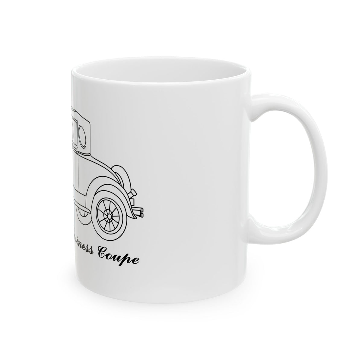 1929 Business Coupe White Mug