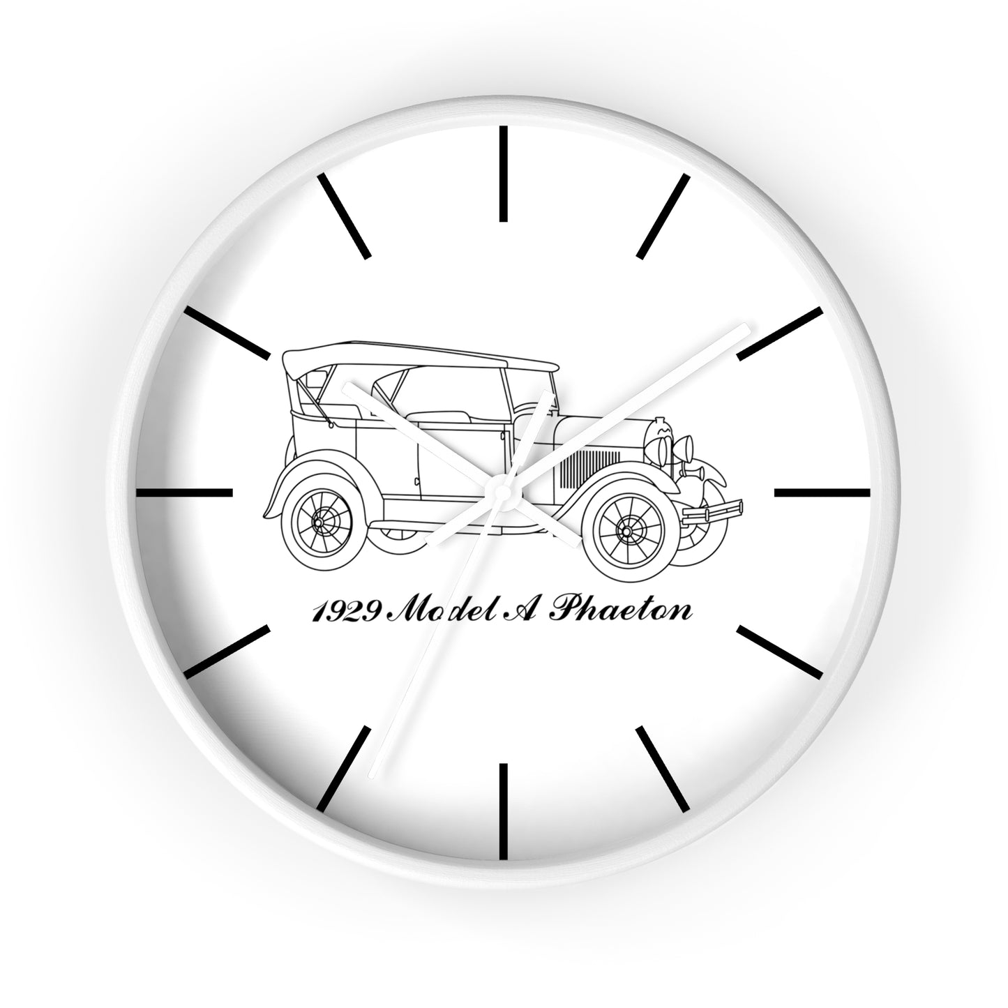 1929 Phaeton Wall Clock