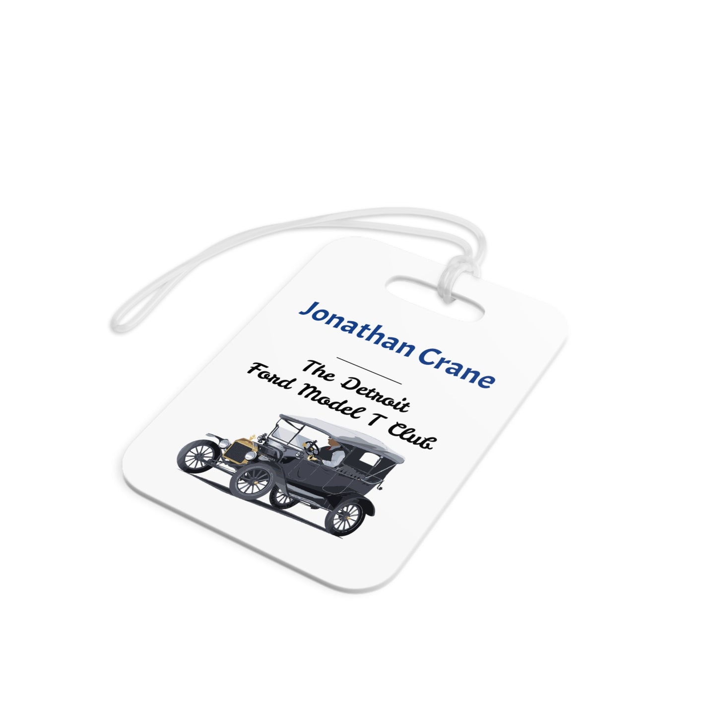 The Detroit Model T Ford Club - Jonathan Crane