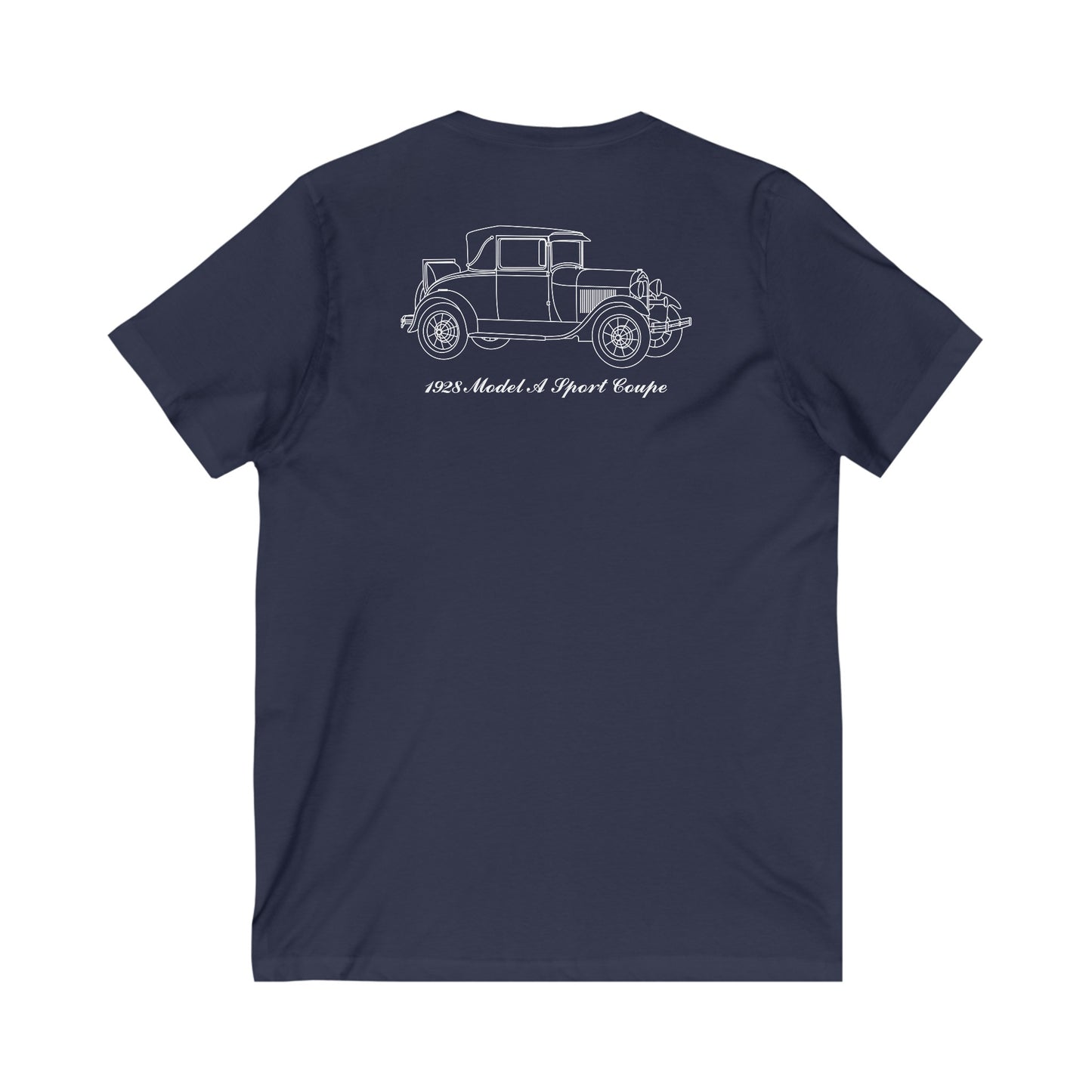 1928 Sport Coupe Women's V-Neck Shirt