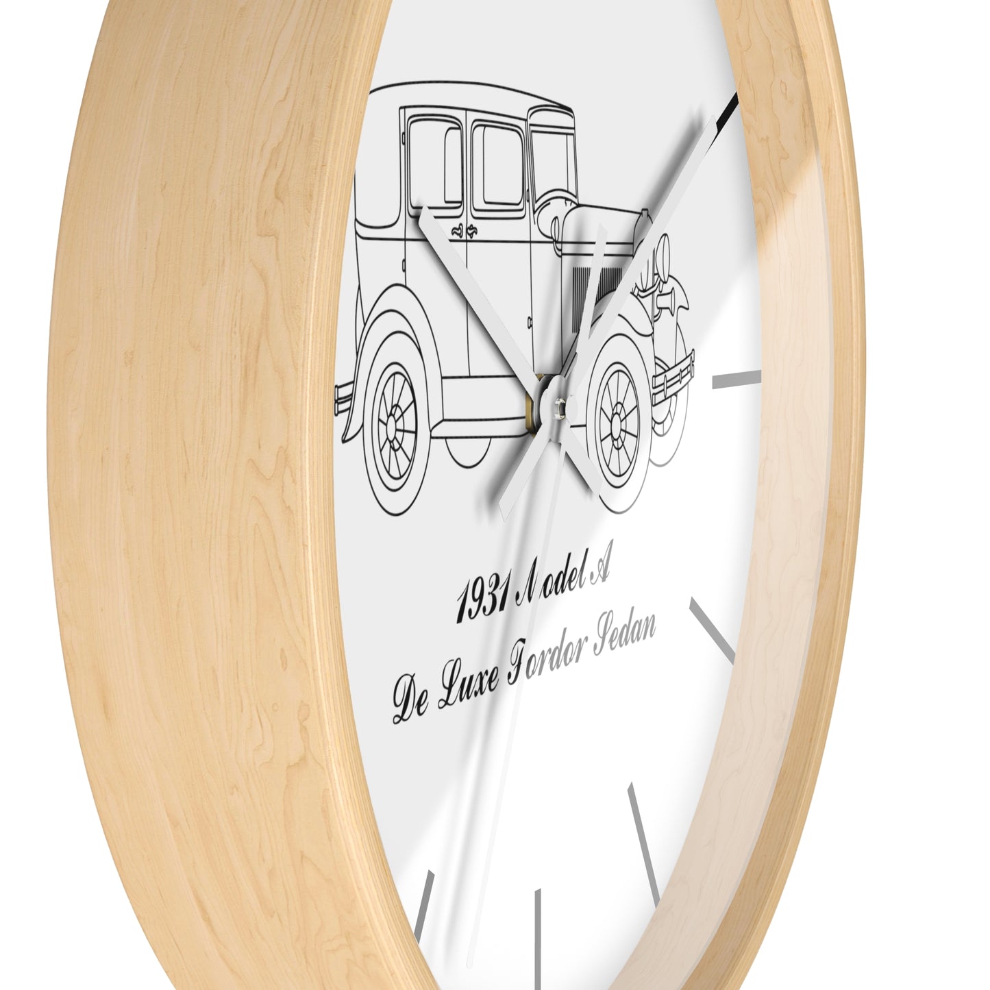 1931 De Luxe Fordor Sedan Wall Clock