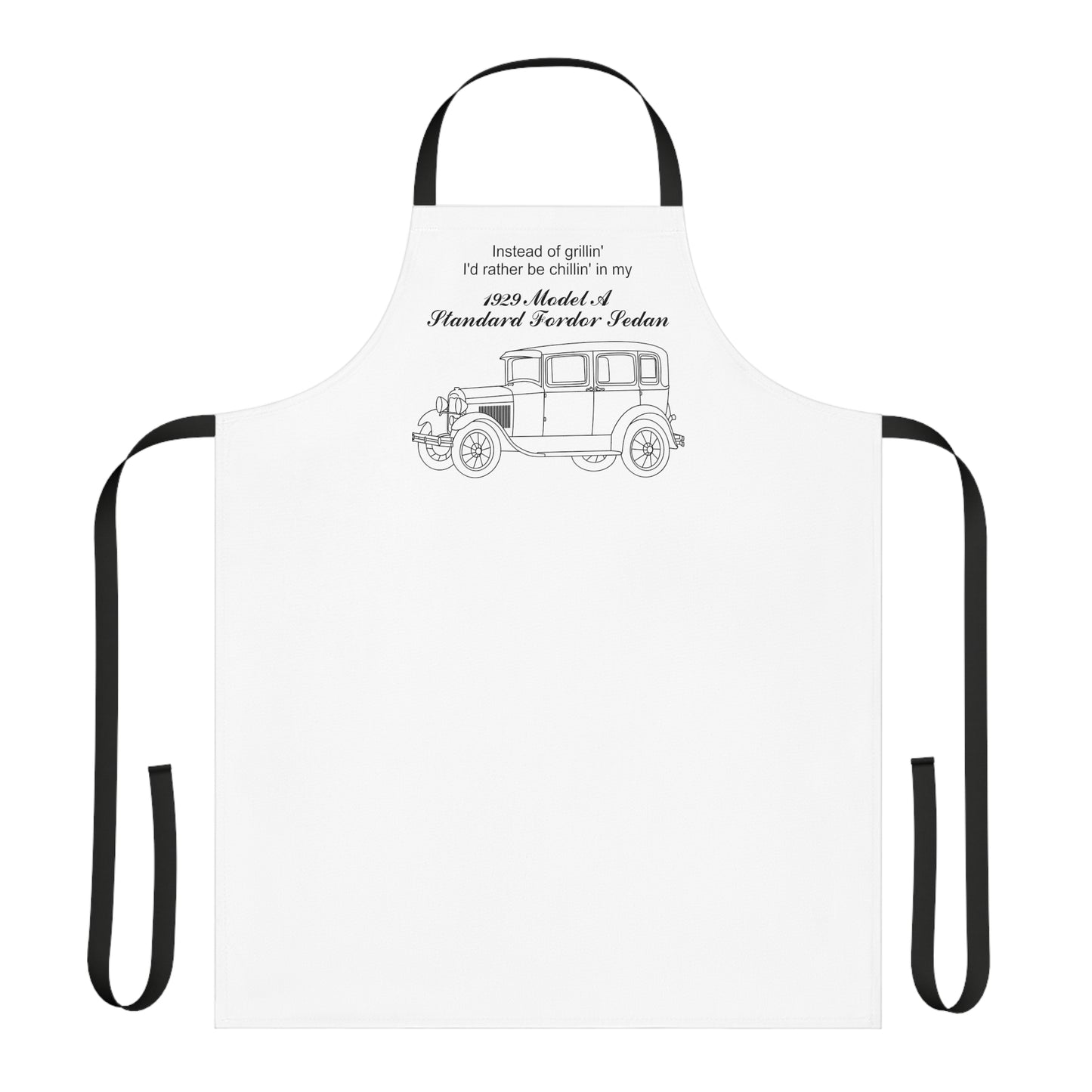 1929 Standard Fordor Sedan (3-Window) Grillin' Apron