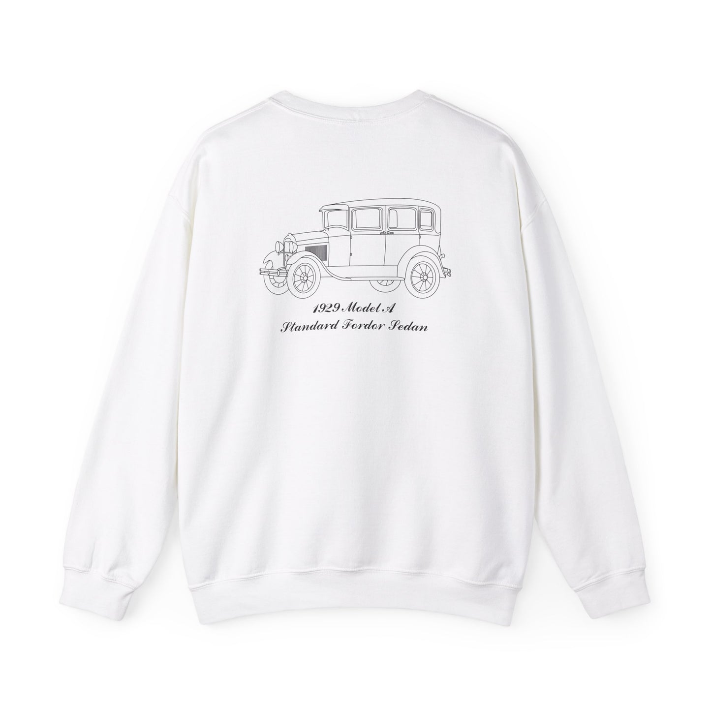 1929 Standard Fordor Sedan (3-Window) Crewneck Sweatshirt
