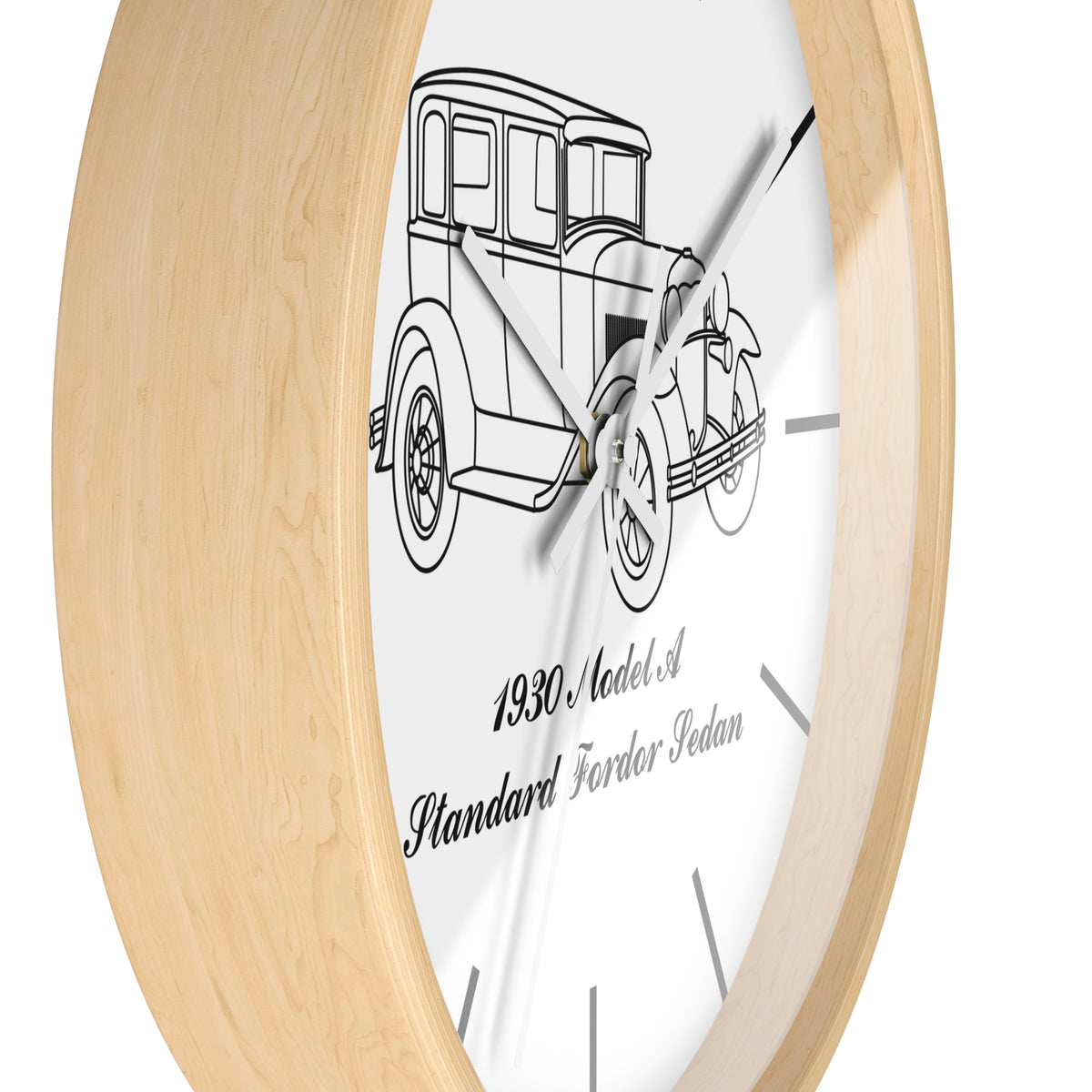 1930 Standard Fordor Sedan Wall Clock