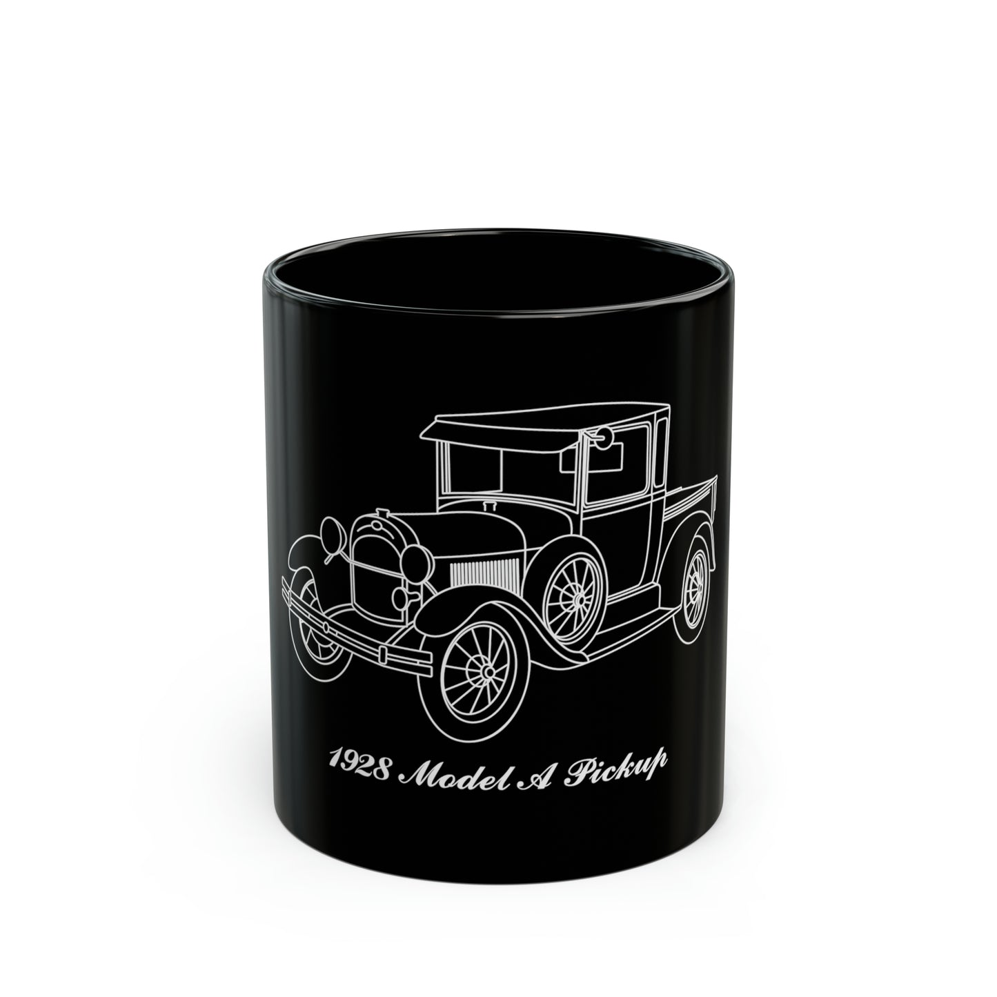 1928 Pickup Black Mug
