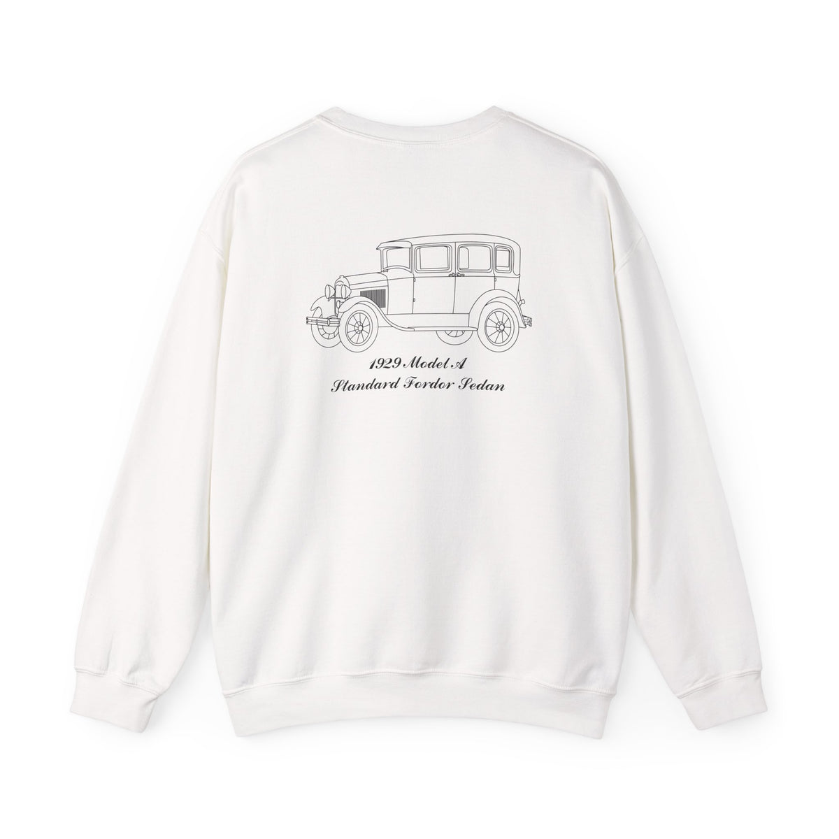1929 Standard Fordor Sedan (3-Window) Crewneck Sweatshirt