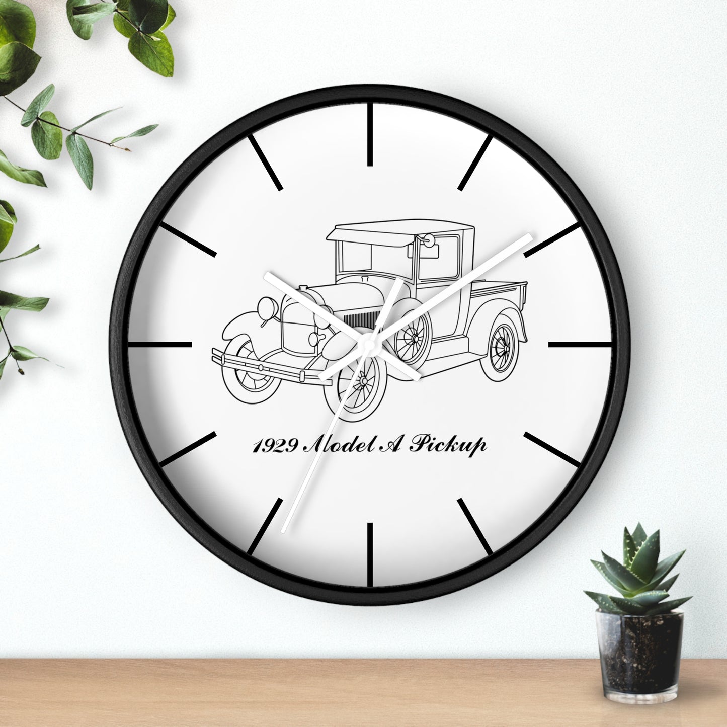 1929 Pickup Wall Clock