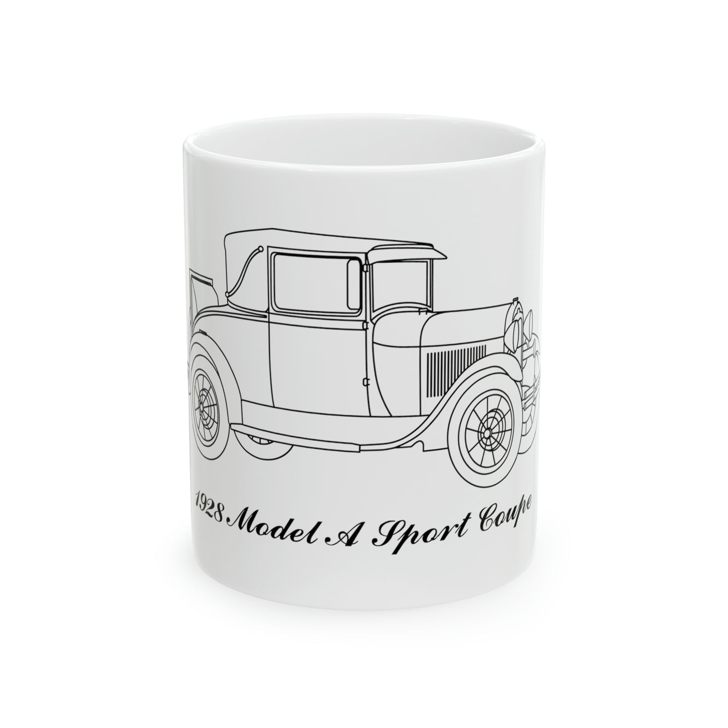 1928 Sport Coupe White Mug