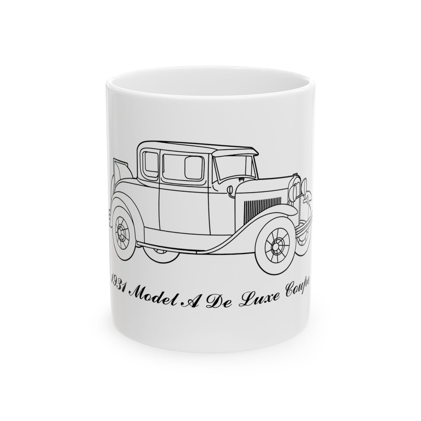1931 De Luxe Coupe White Mug