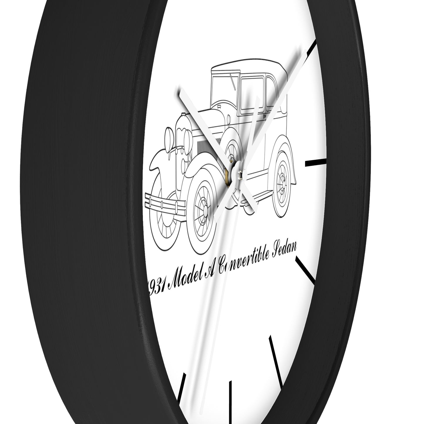 1931 Convertible Sedan Wall Clock