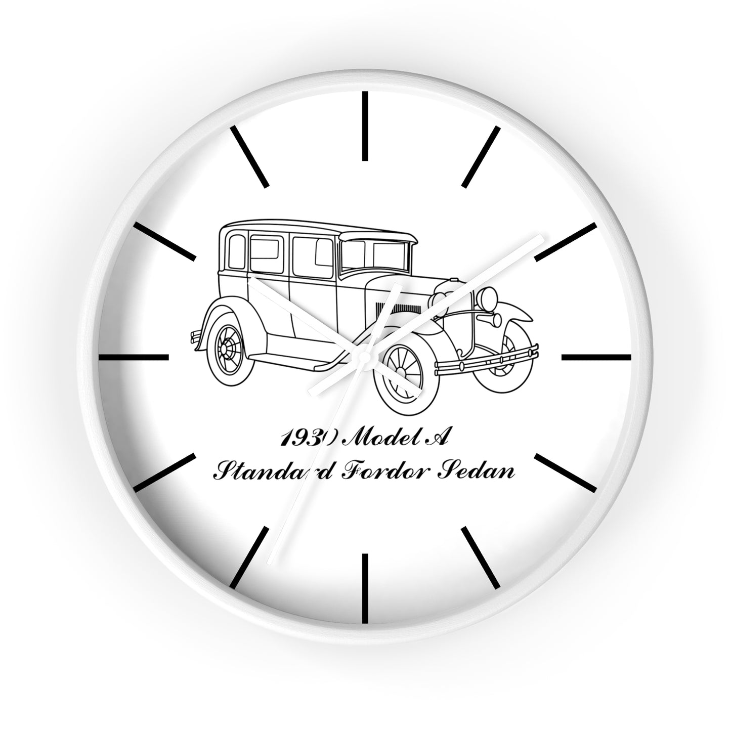 1930 Standard Fordor Sedan Wall Clock