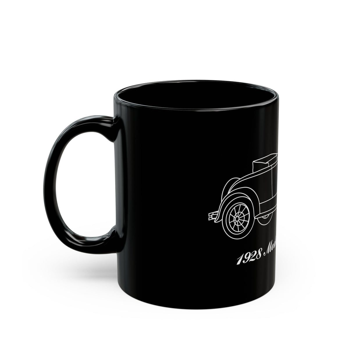 1928 Roadster Black Mug