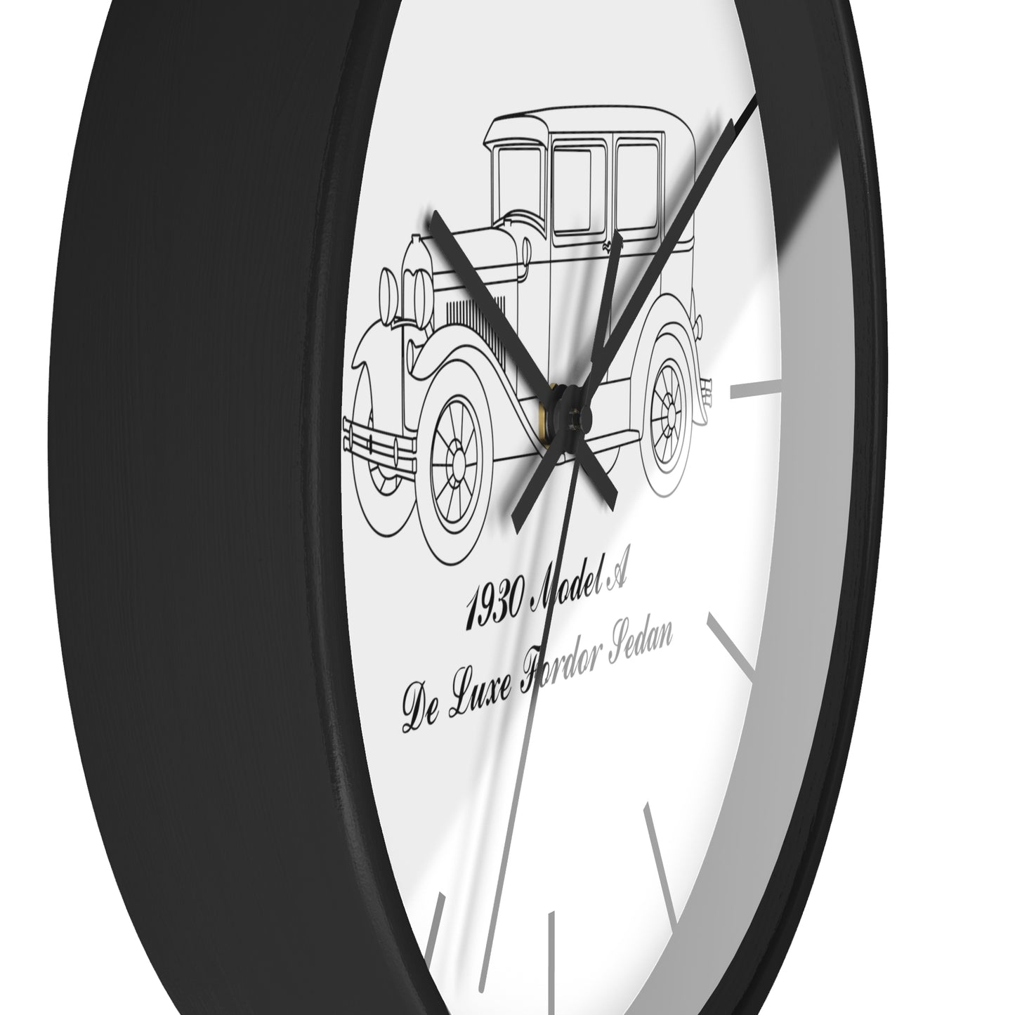 1930 De Luxe Fordor Sedan Wall Clock