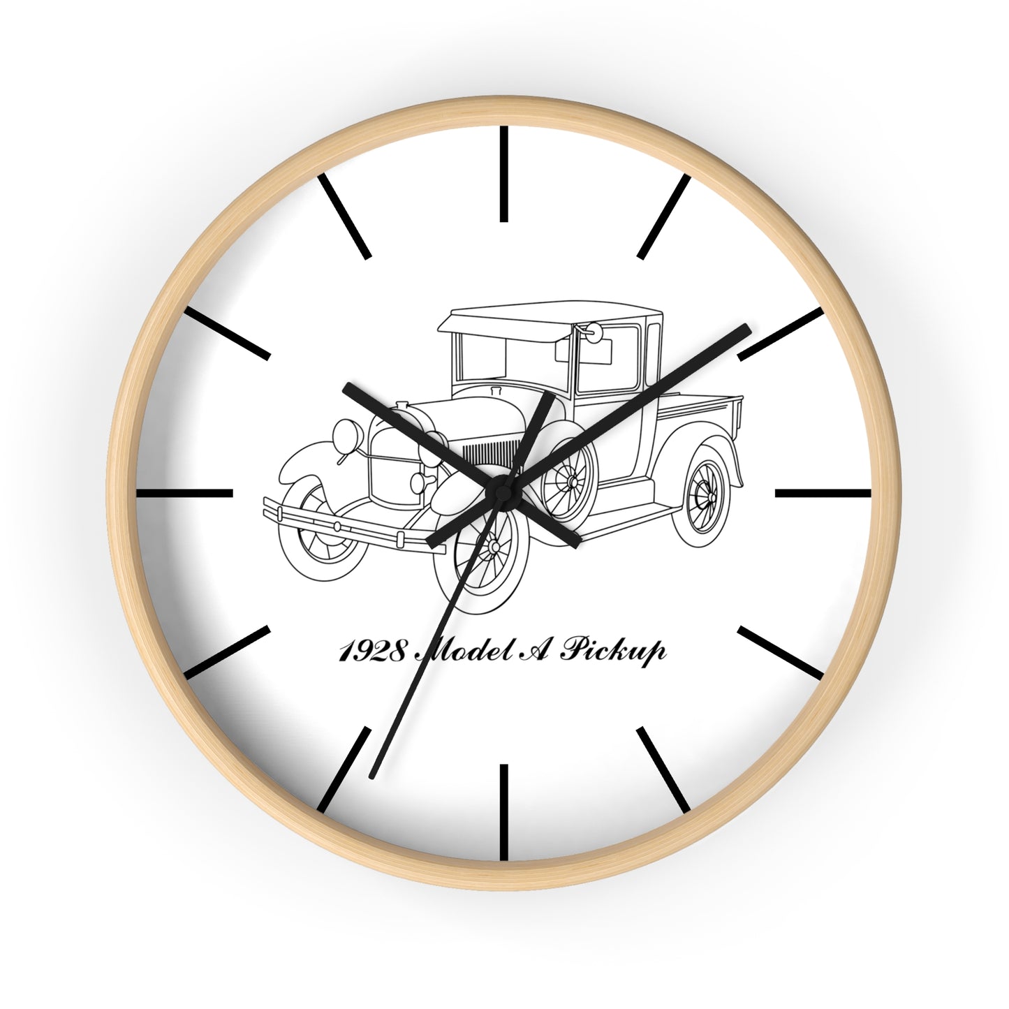1928 Pickup Wall Clock
