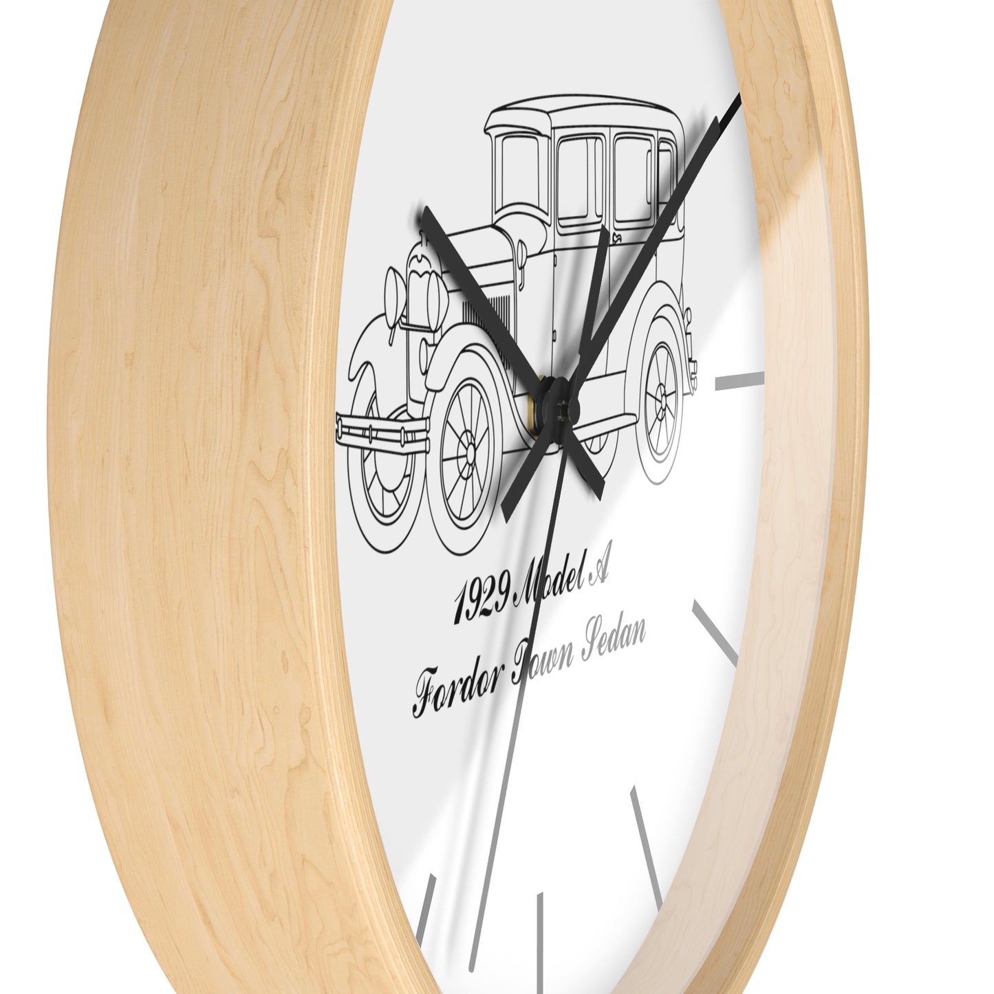 1929 Fordor Town Sedan Wall Clock