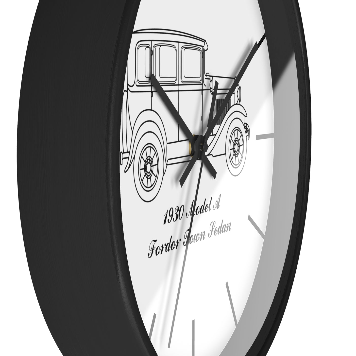 1930 Fordor Town Sedan Wall Clock