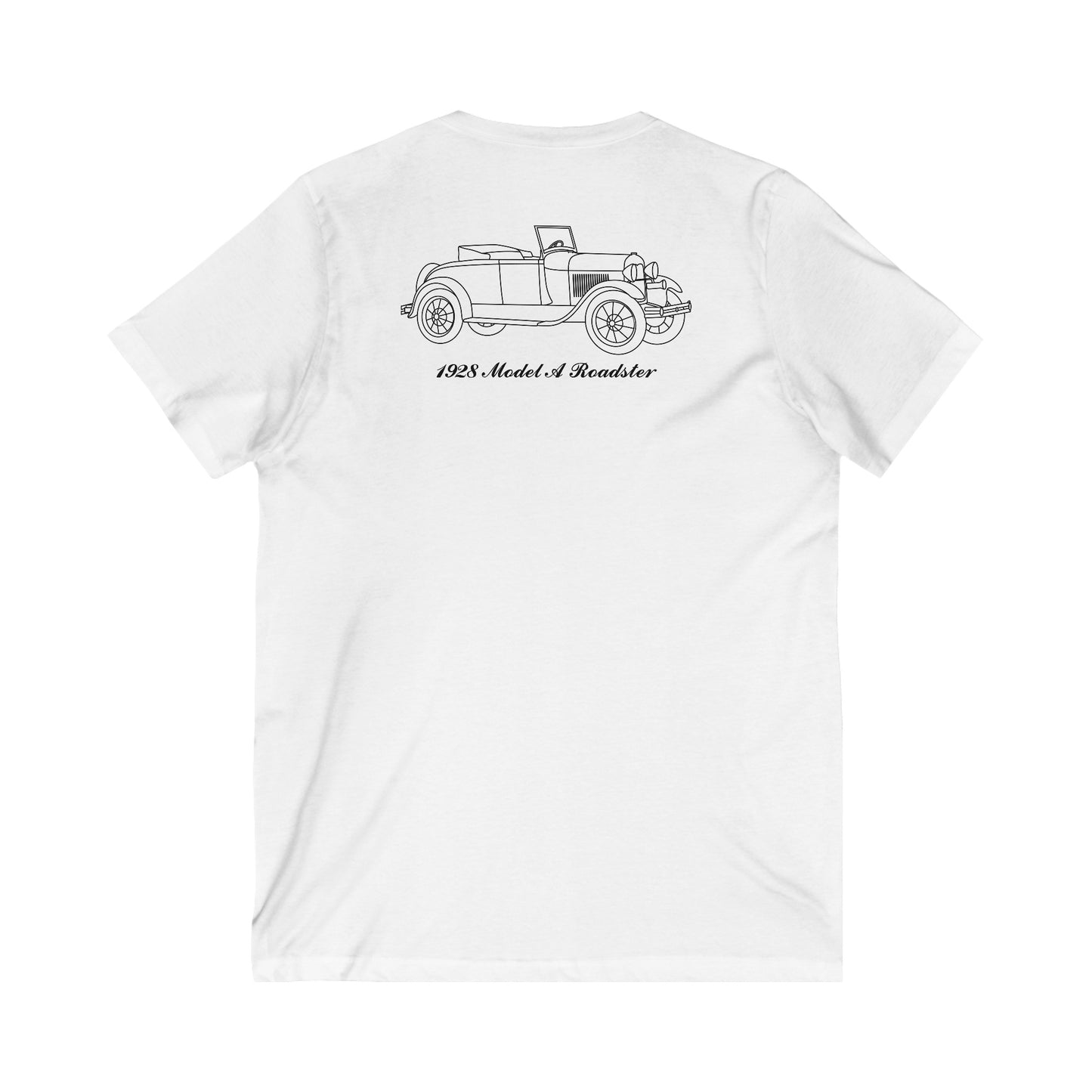 1928 Roadster Women's V-Neck Shirt