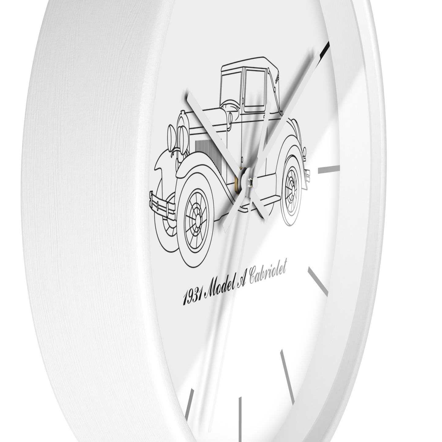 1931 Cabriolet Wall Clock