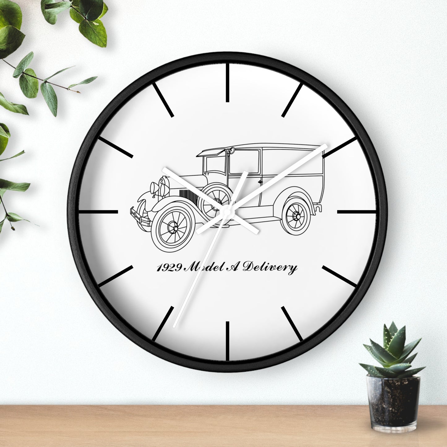 1929 Delivery Wall Clock